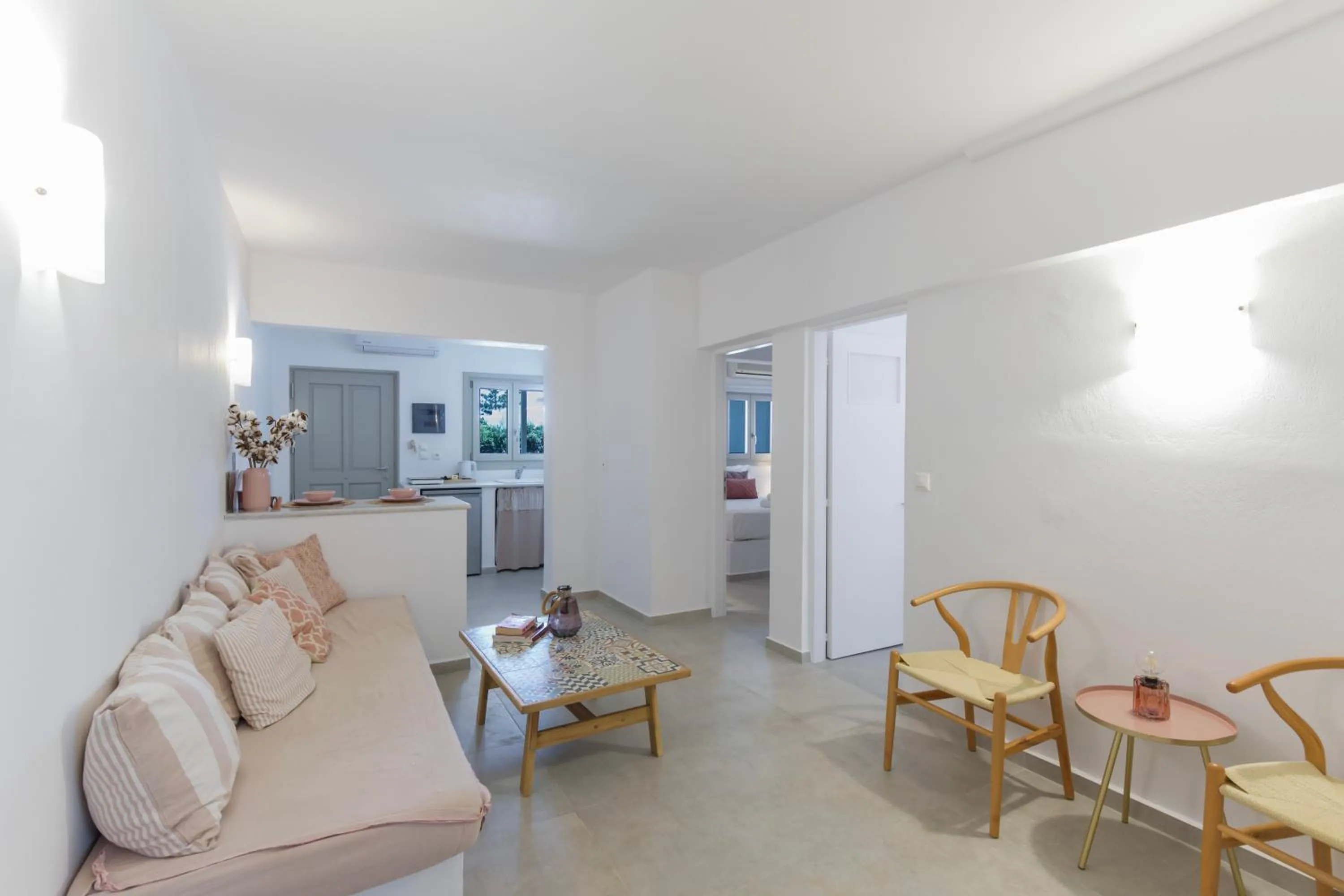 Living room in Margarita Studios Ambelas