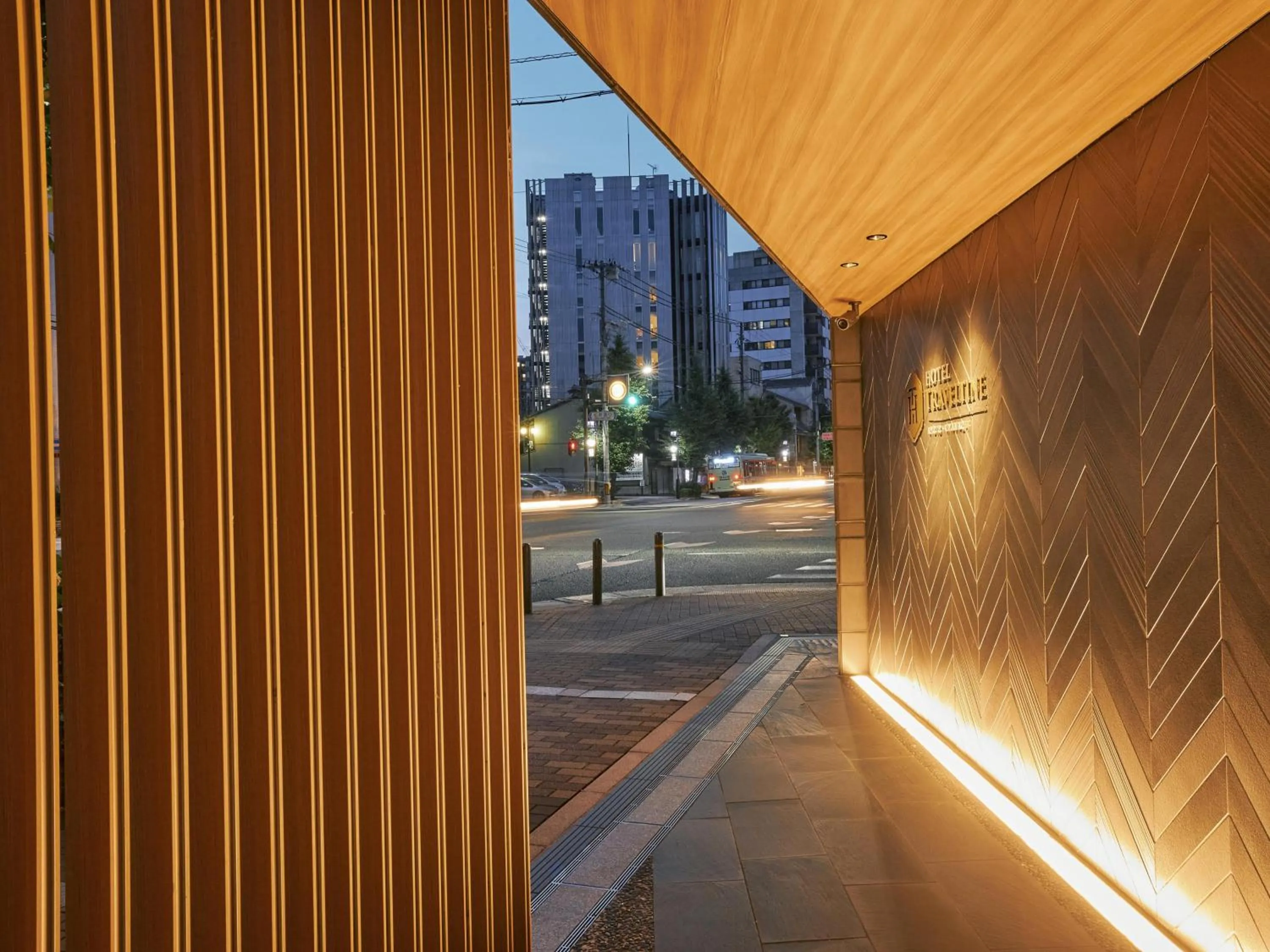 Property logo or sign in Hotel Traveltine Kyoto Kiyamachi