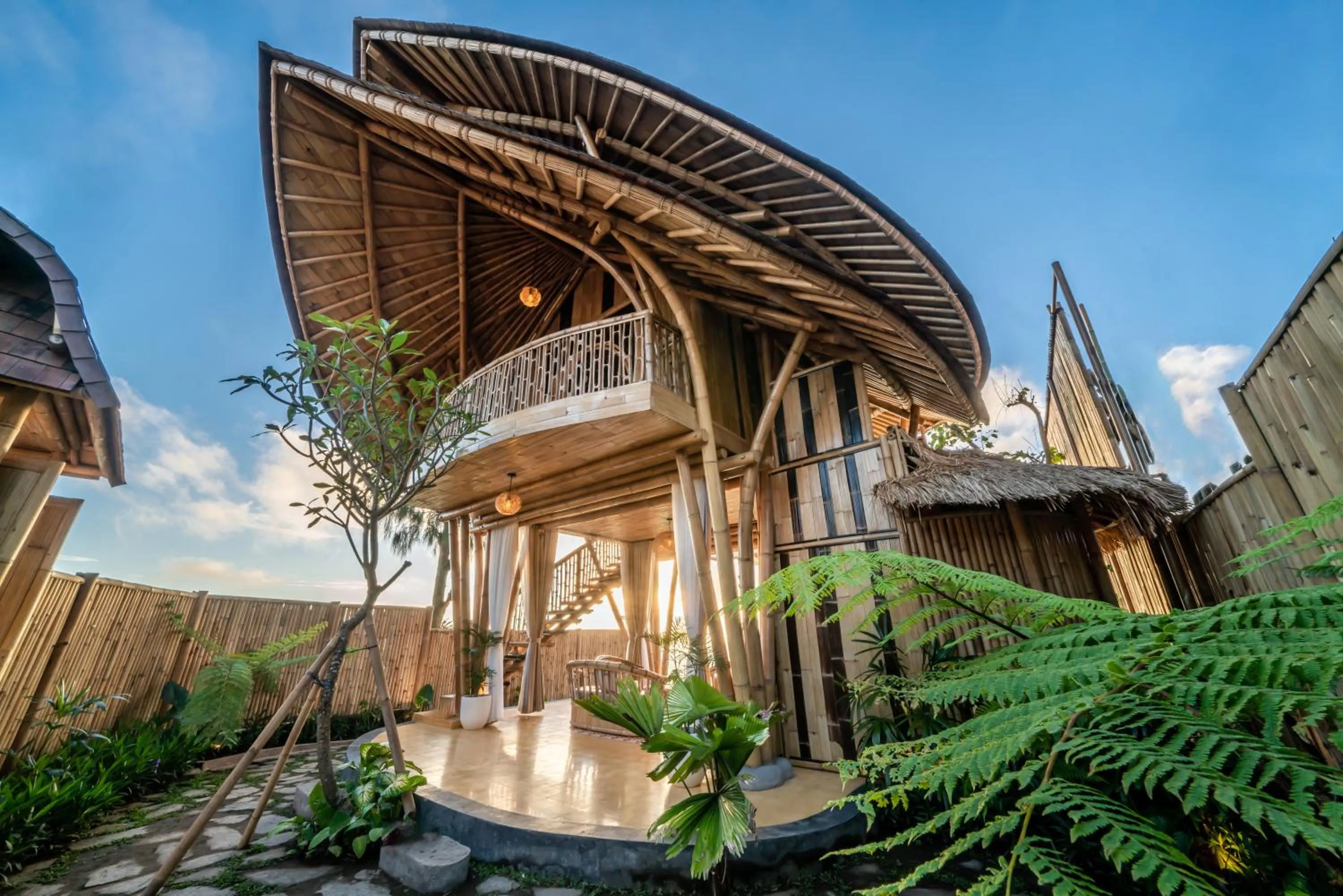 Property building in The Dewi Eco Bamboo Villa