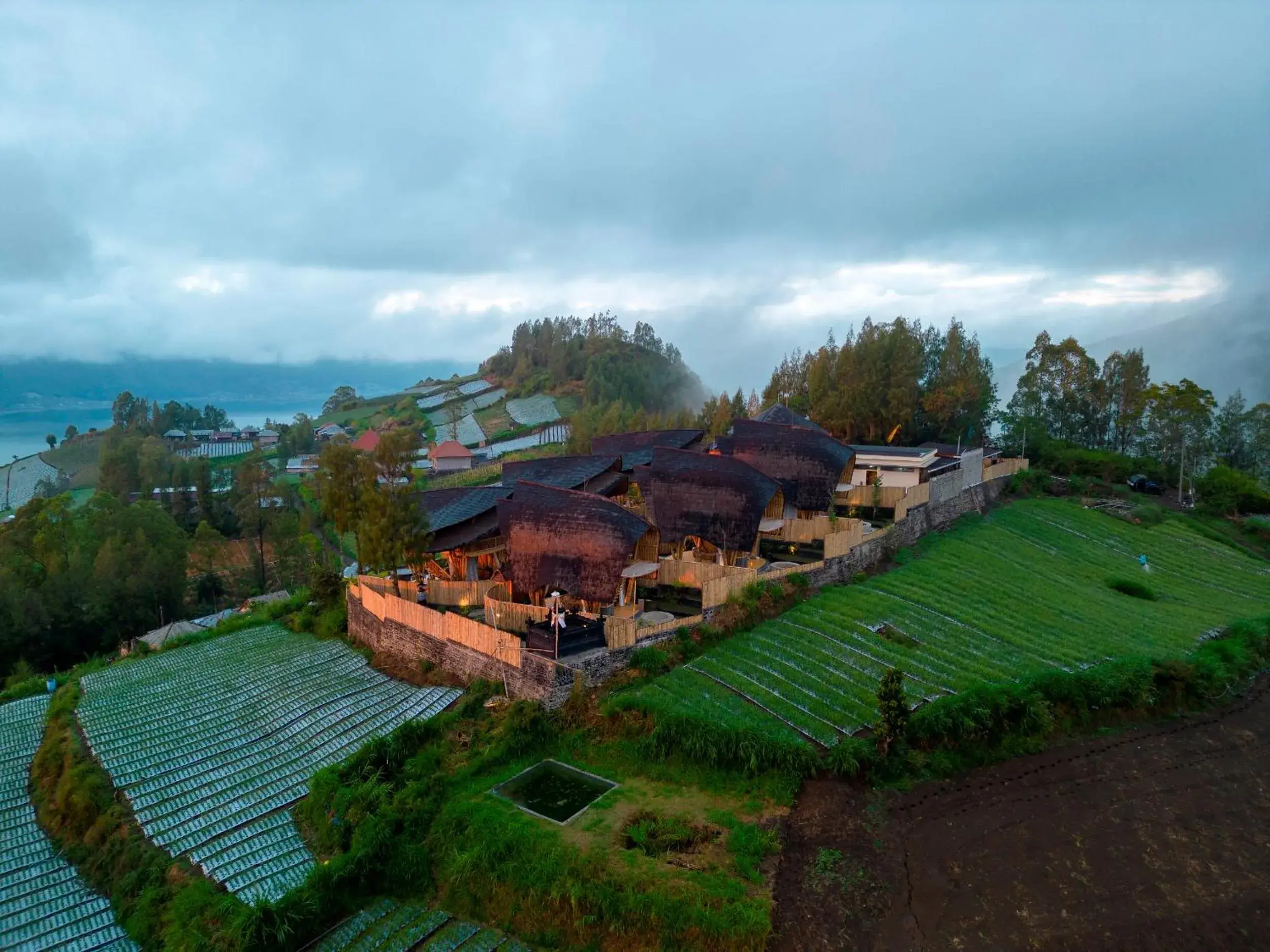Property building in The Dewi Eco Bamboo Villa Property building in The Dewi Eco Bamboo Villa
