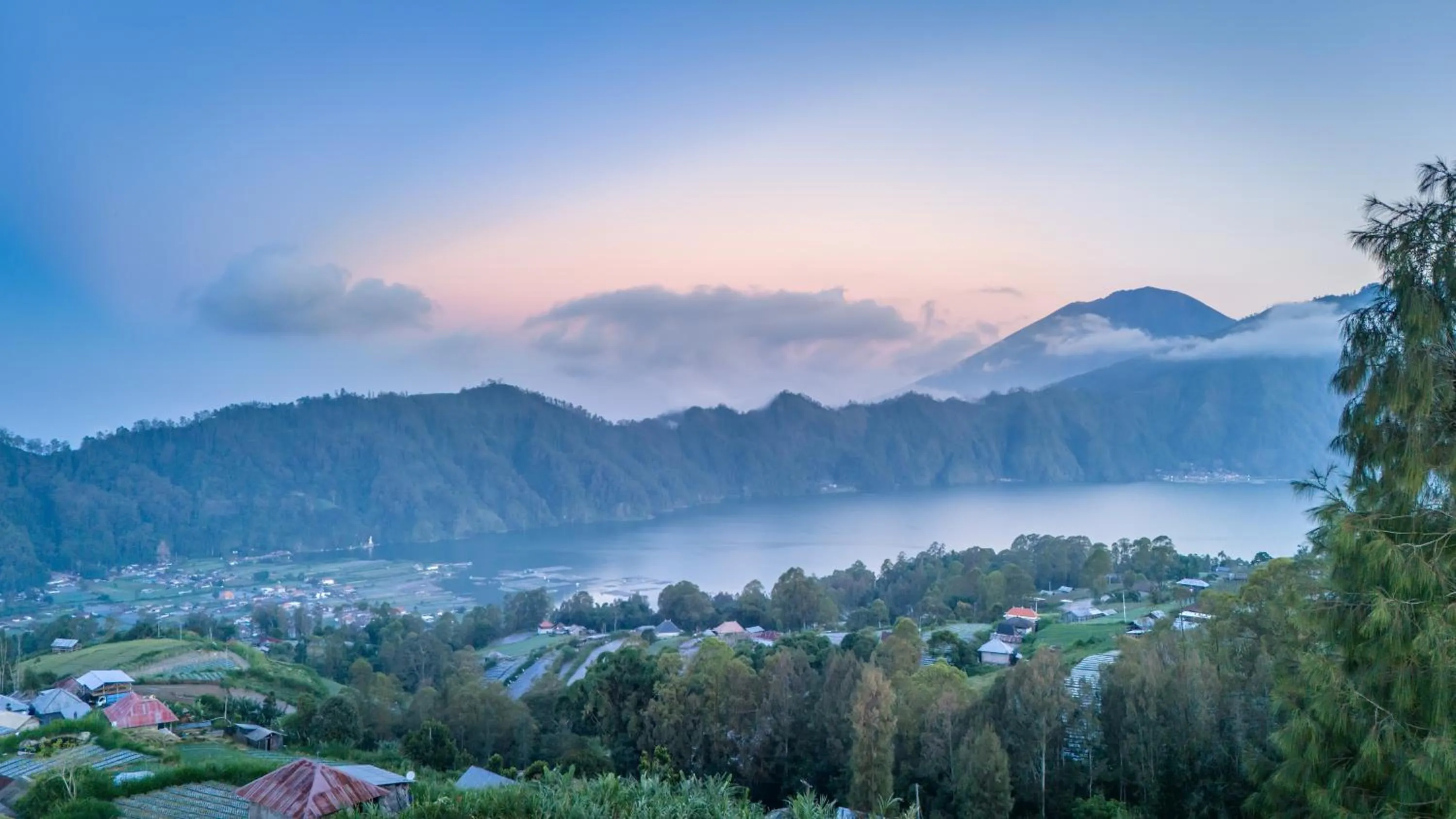 Natural landscape in The Dewi Eco Bamboo Villa