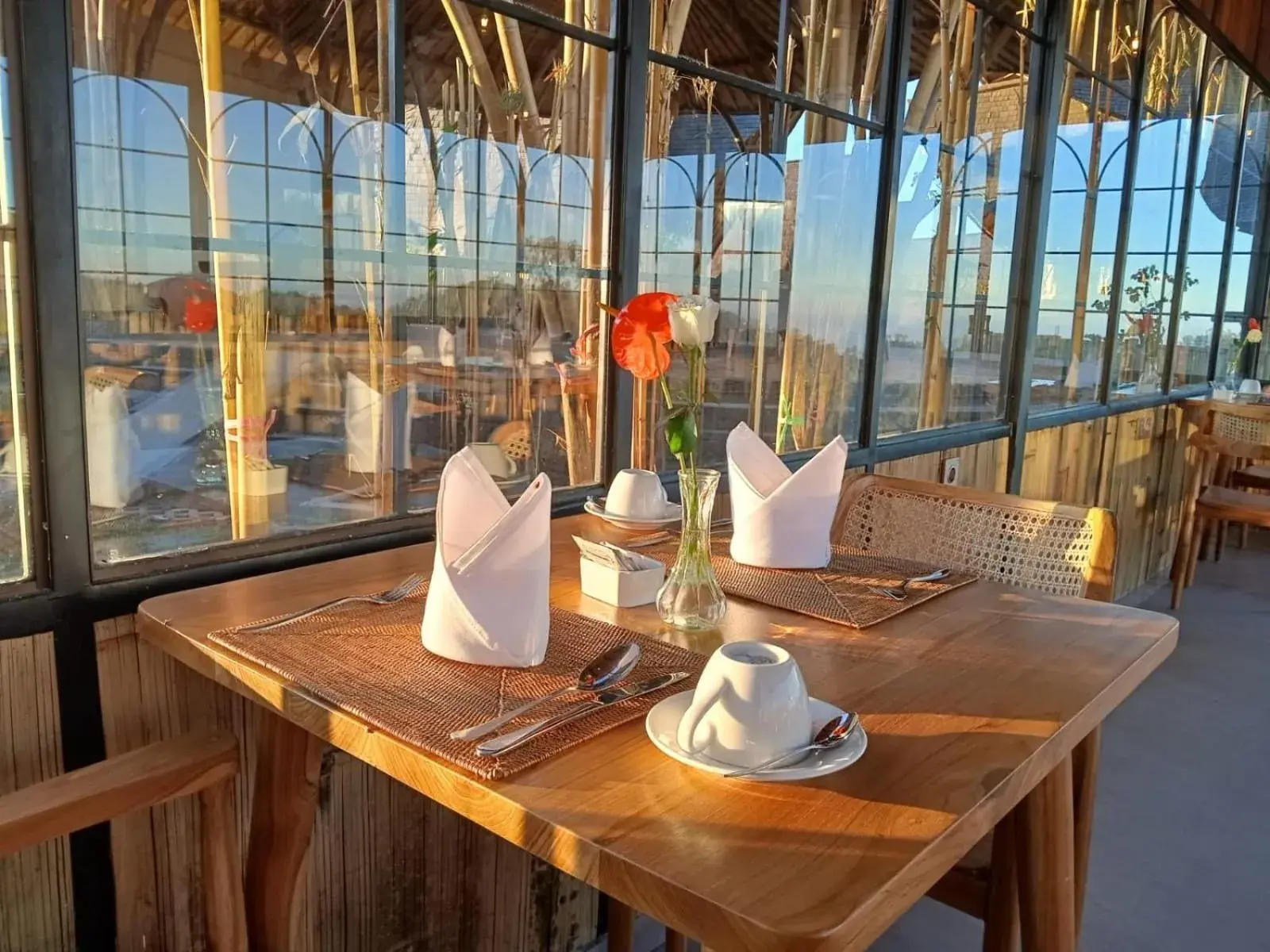 Restaurant/places to eat in The Dewi Eco Bamboo Villa Restaurant/places to eat in The Dewi Eco Bamboo Villa