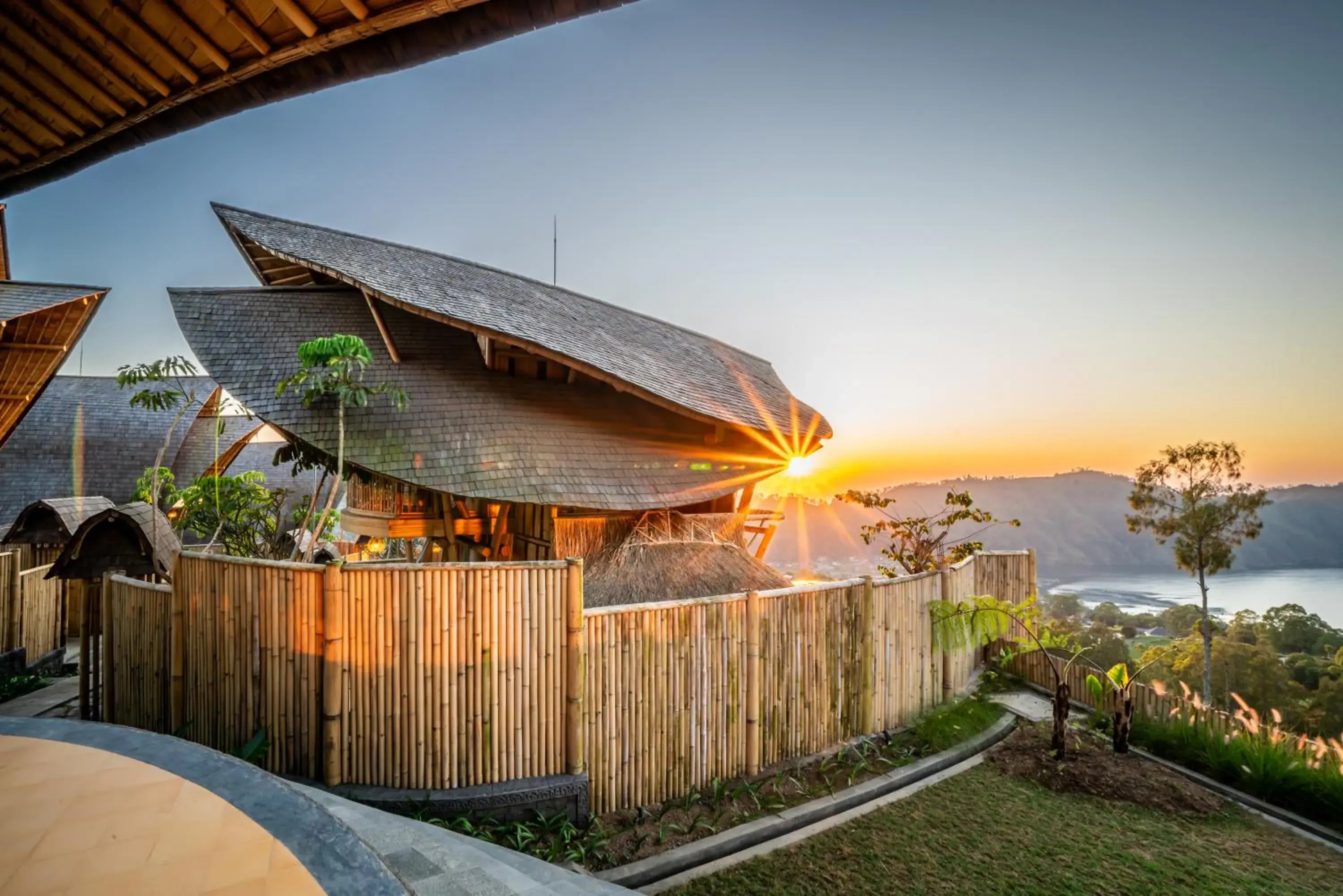 Property building in The Dewi Eco Bamboo Villa Property building in The Dewi Eco Bamboo Villa