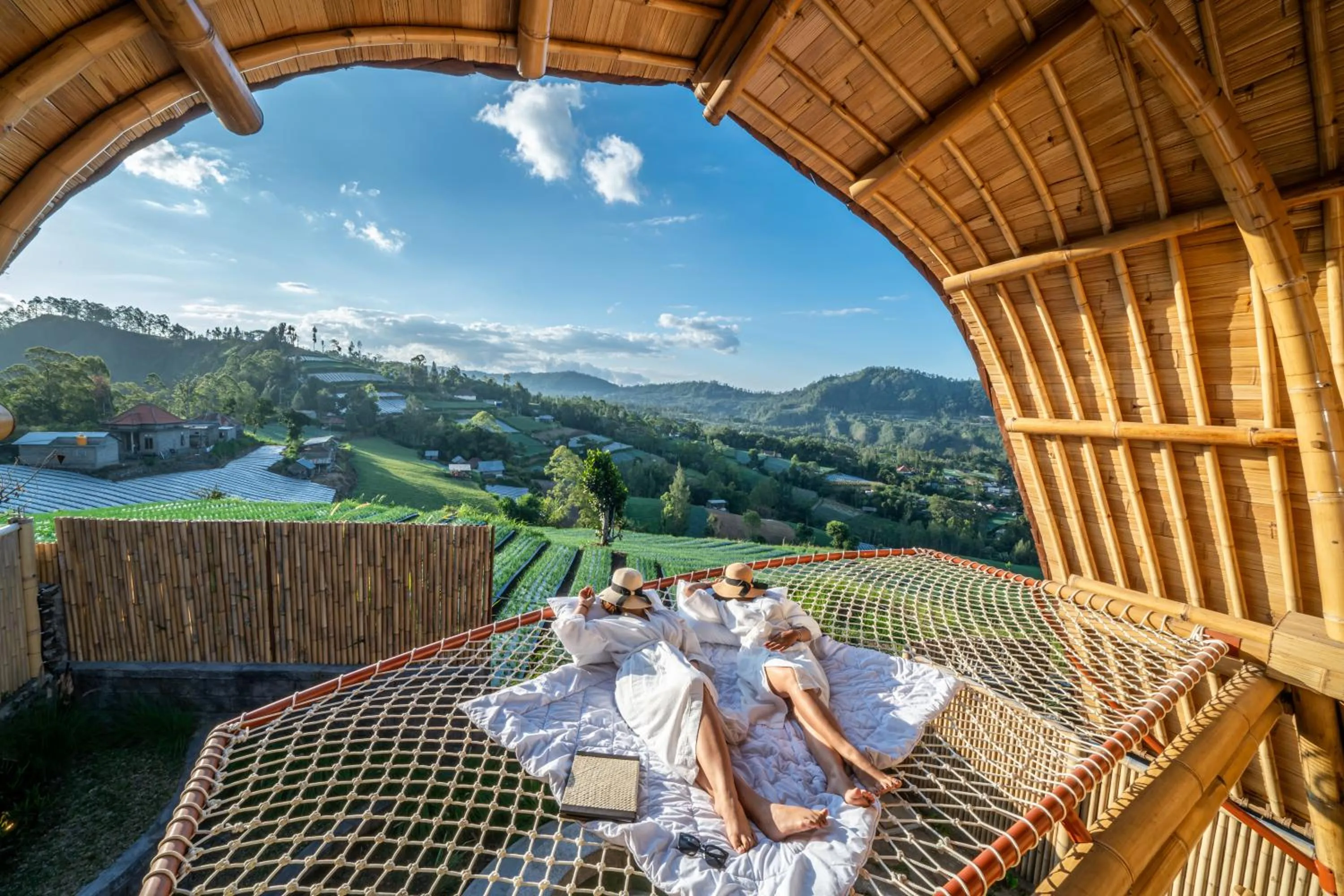 View (from property/room) in The Dewi Eco Bamboo Villa