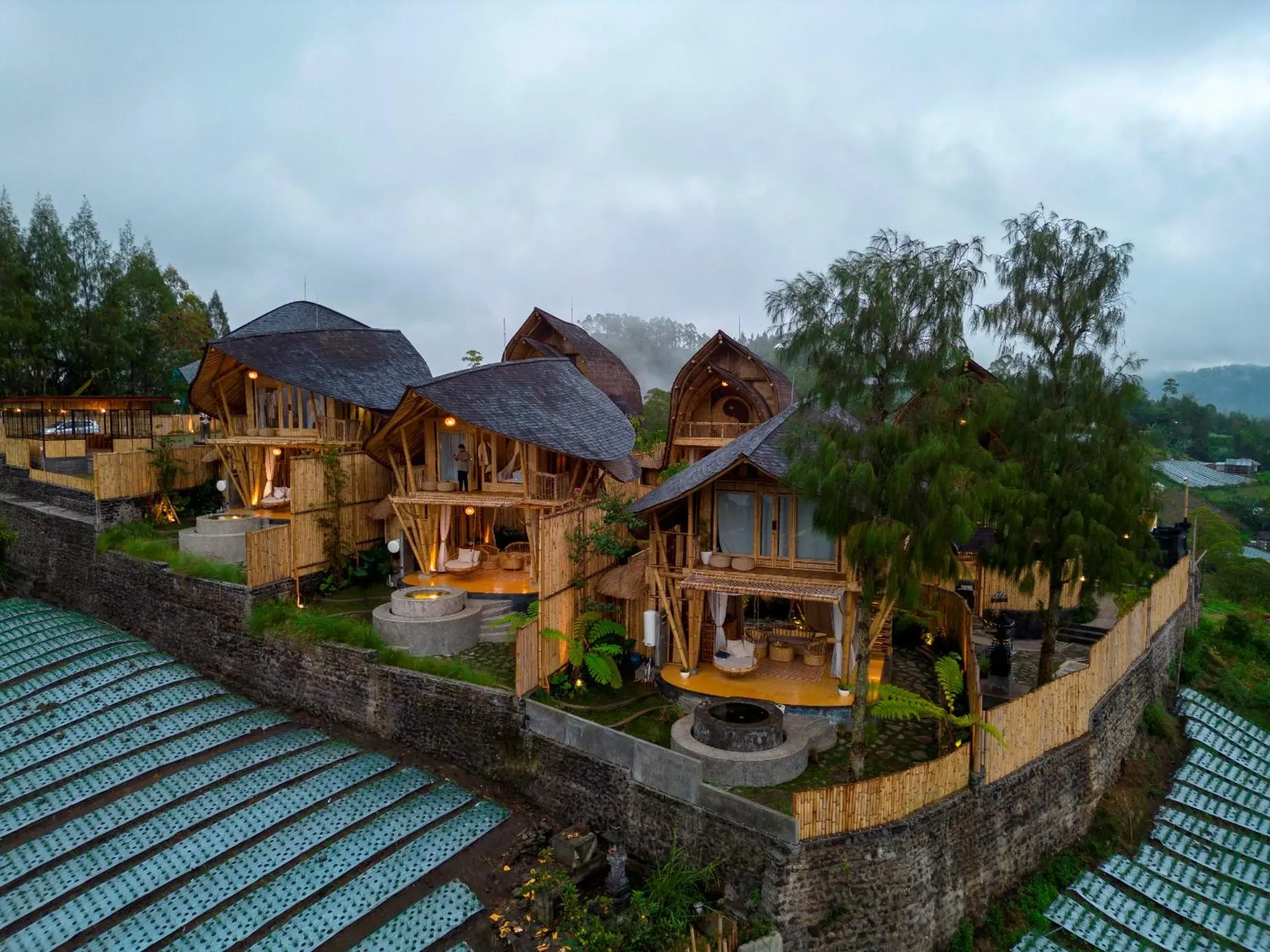 Property building in The Dewi Eco Bamboo Villa Property building in The Dewi Eco Bamboo Villa