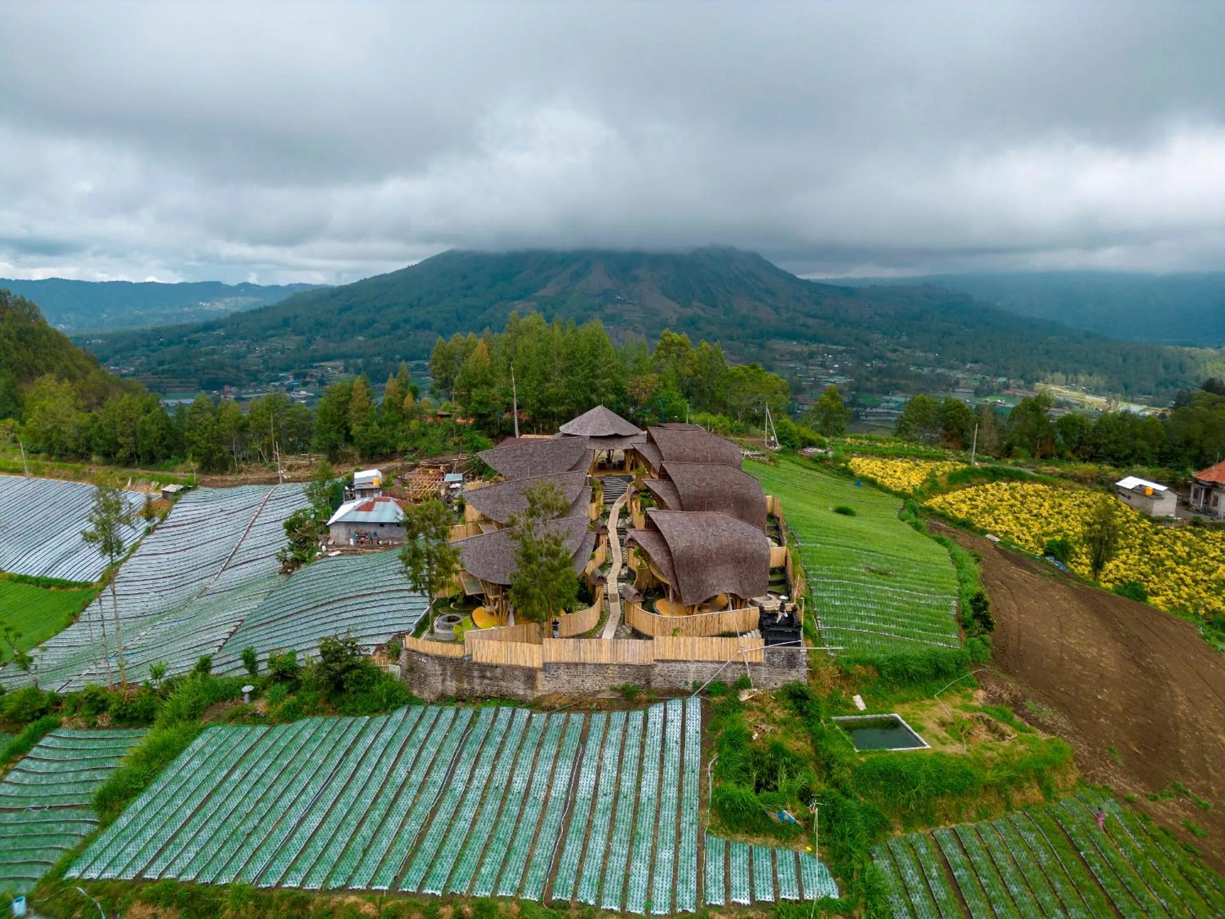 Property building in The Dewi Eco Bamboo Villa