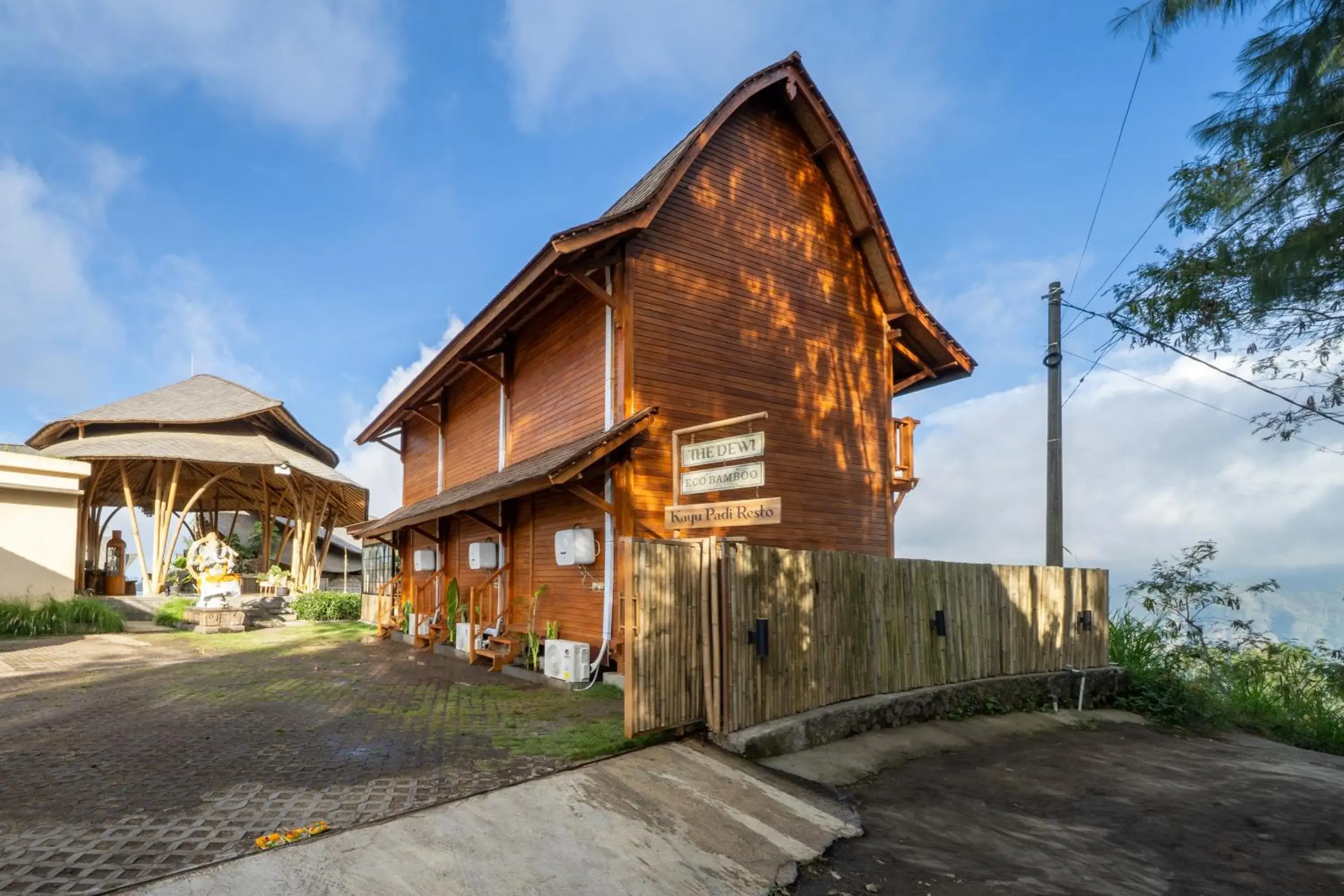Property building in The Dewi Eco Bamboo Villa Property building in The Dewi Eco Bamboo Villa