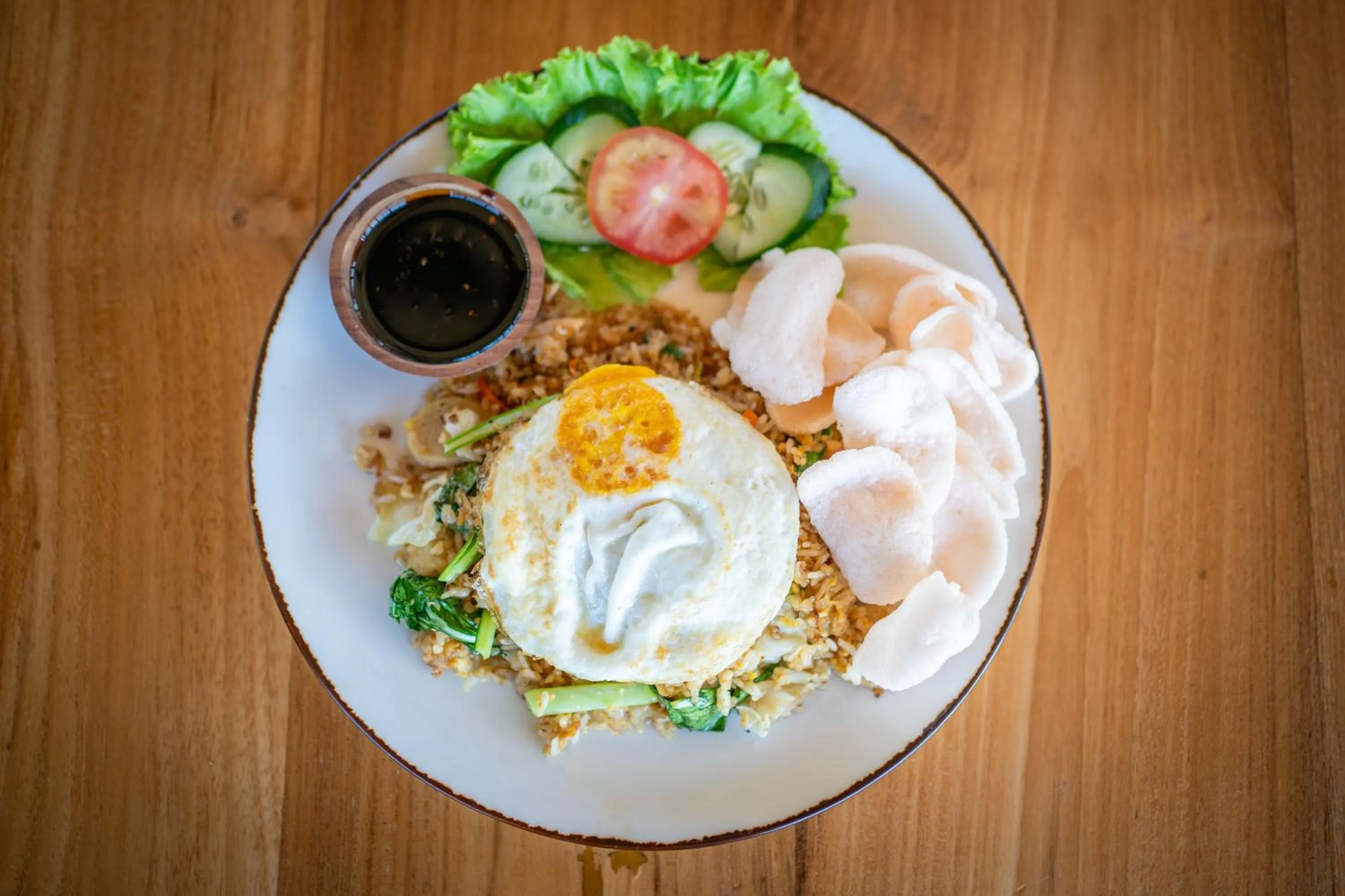 Breakfast in The Dewi Eco Bamboo Villa