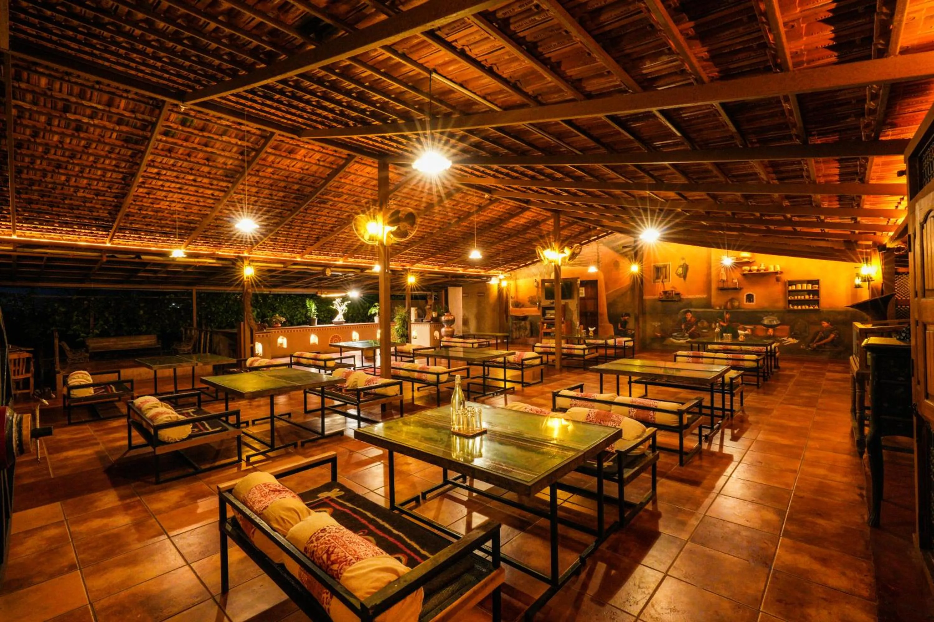 Restaurant/places to eat in Nisarg Resort