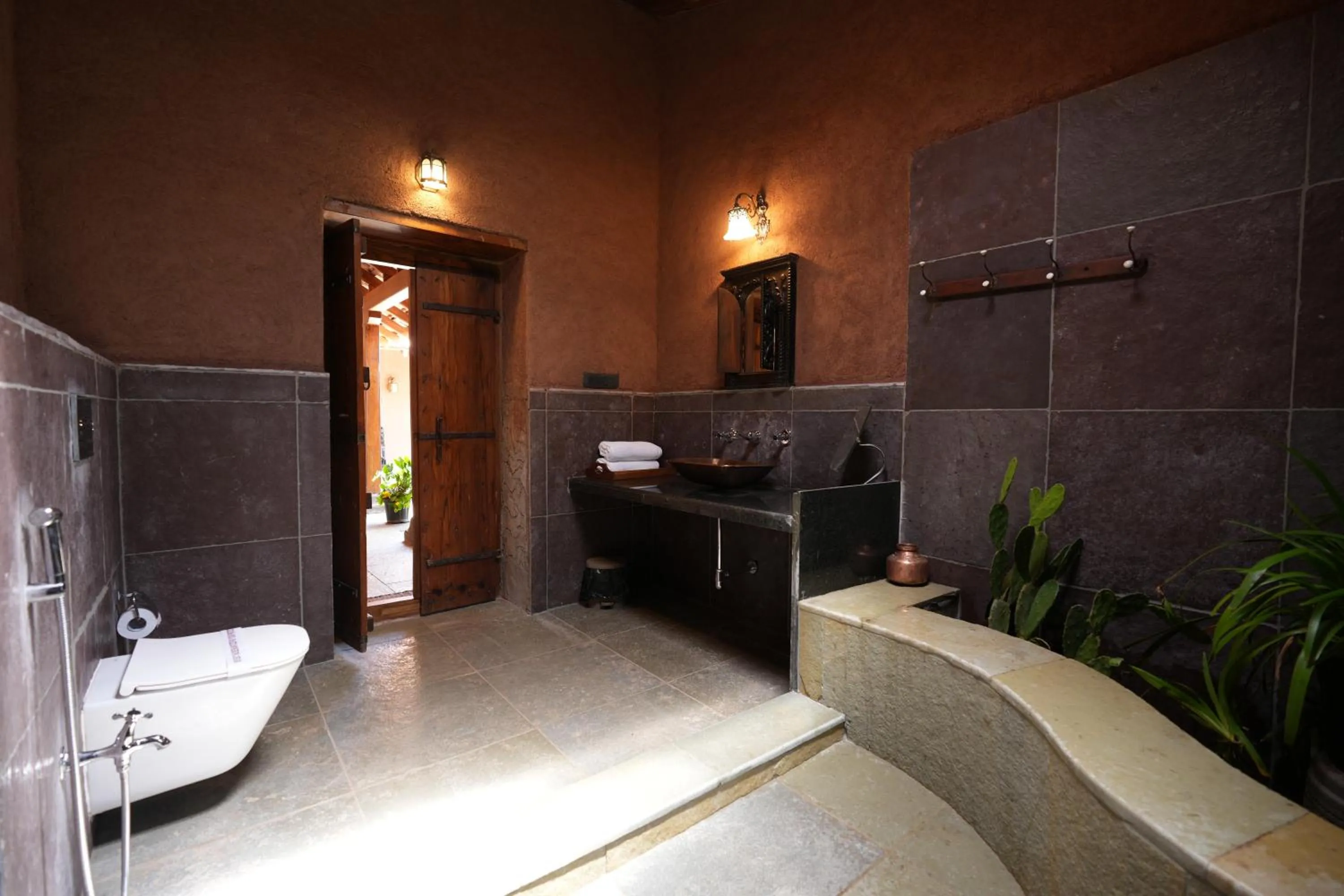 Shower in Nisarg Resort