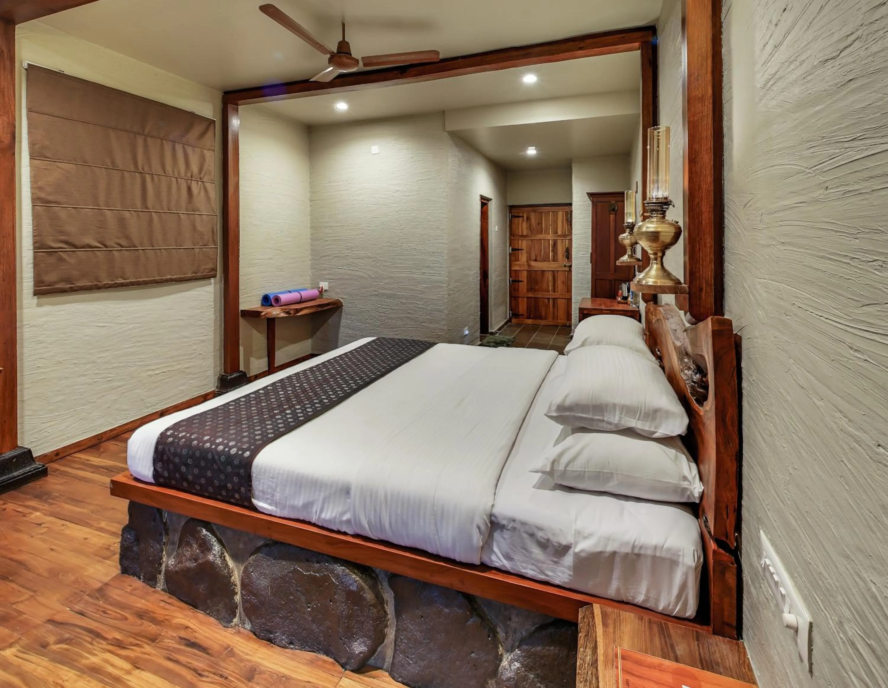 Bedroom in Nisarg Resort