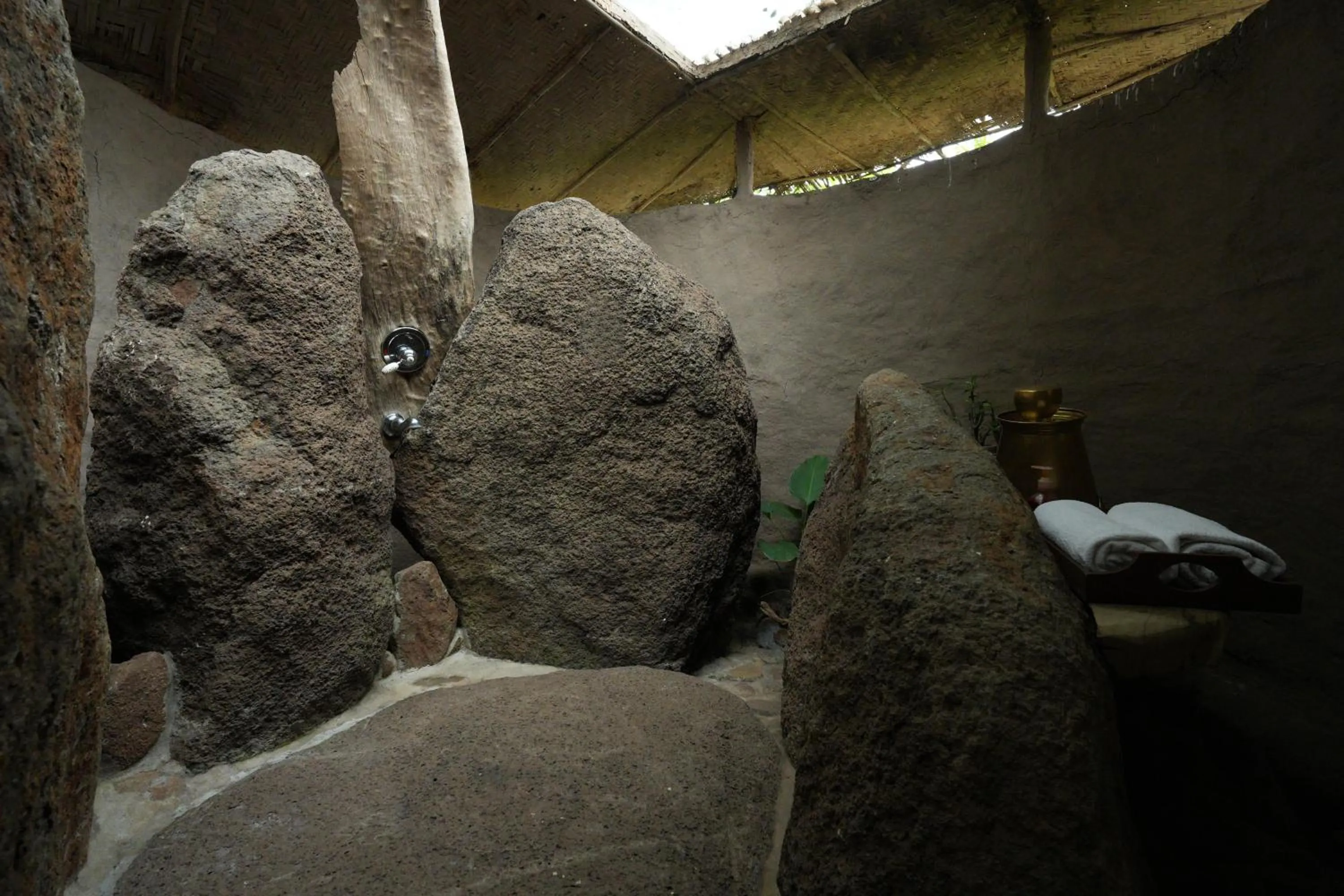Shower in Nisarg Resort