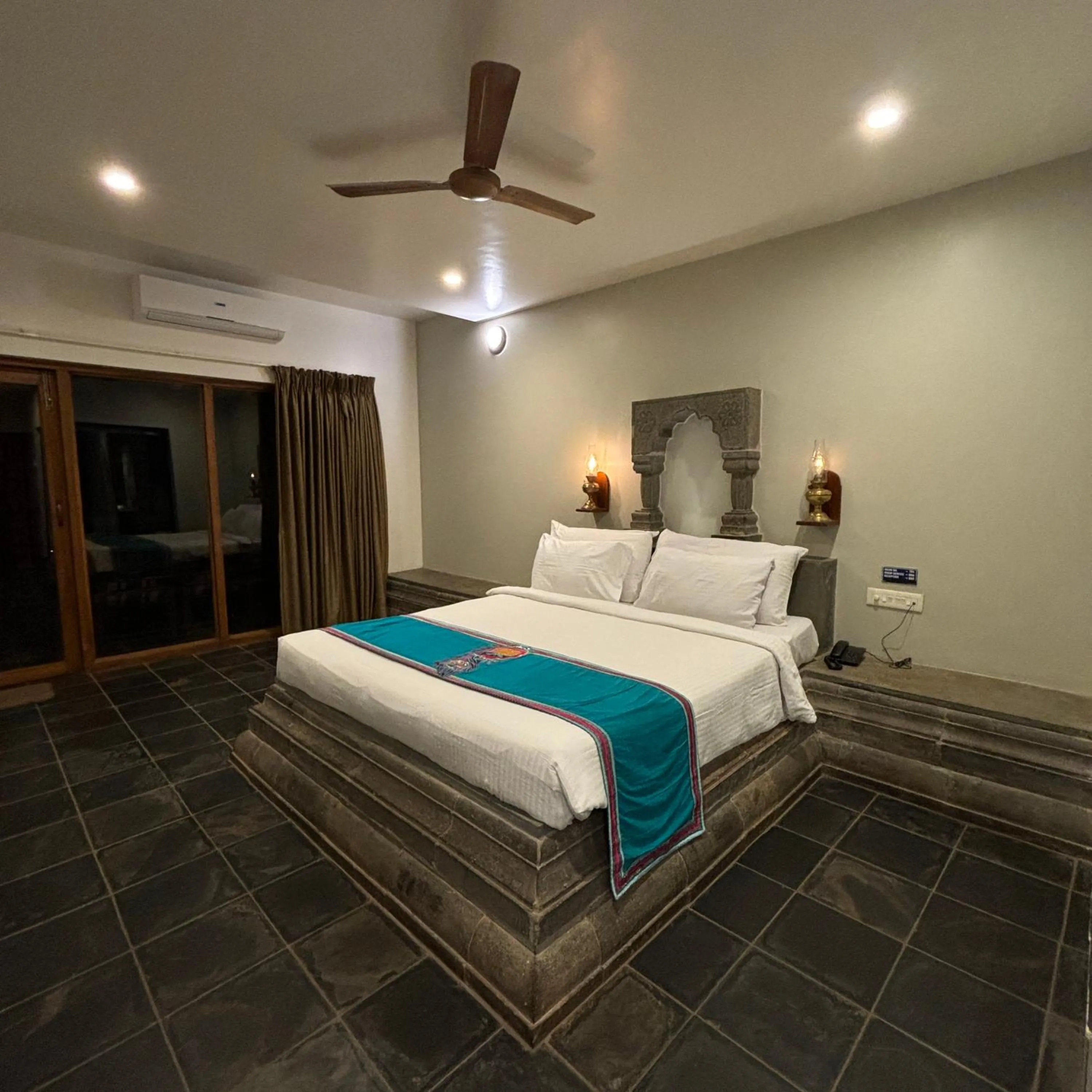 Bedroom in Nisarg Resort