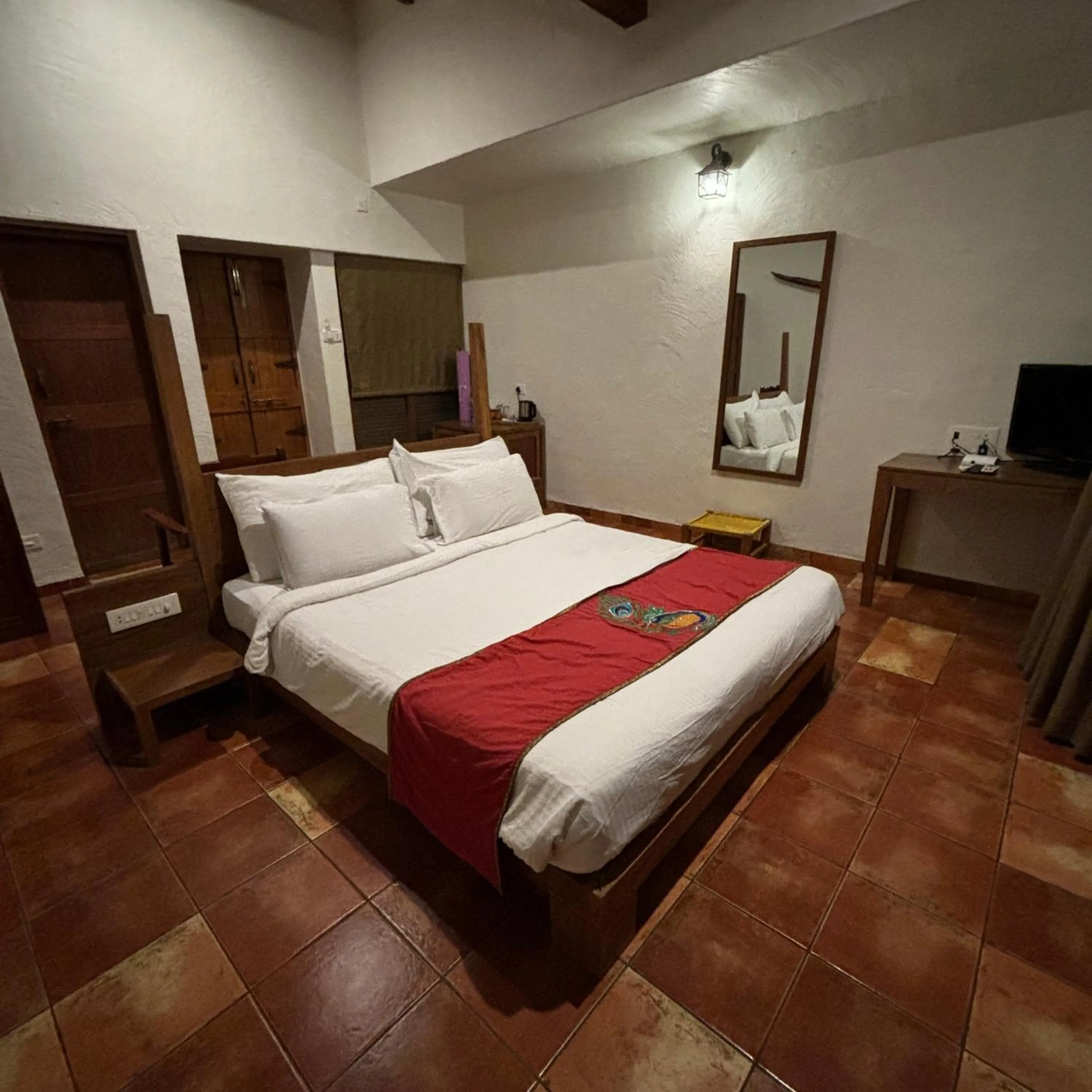 Patio in Nisarg Resort