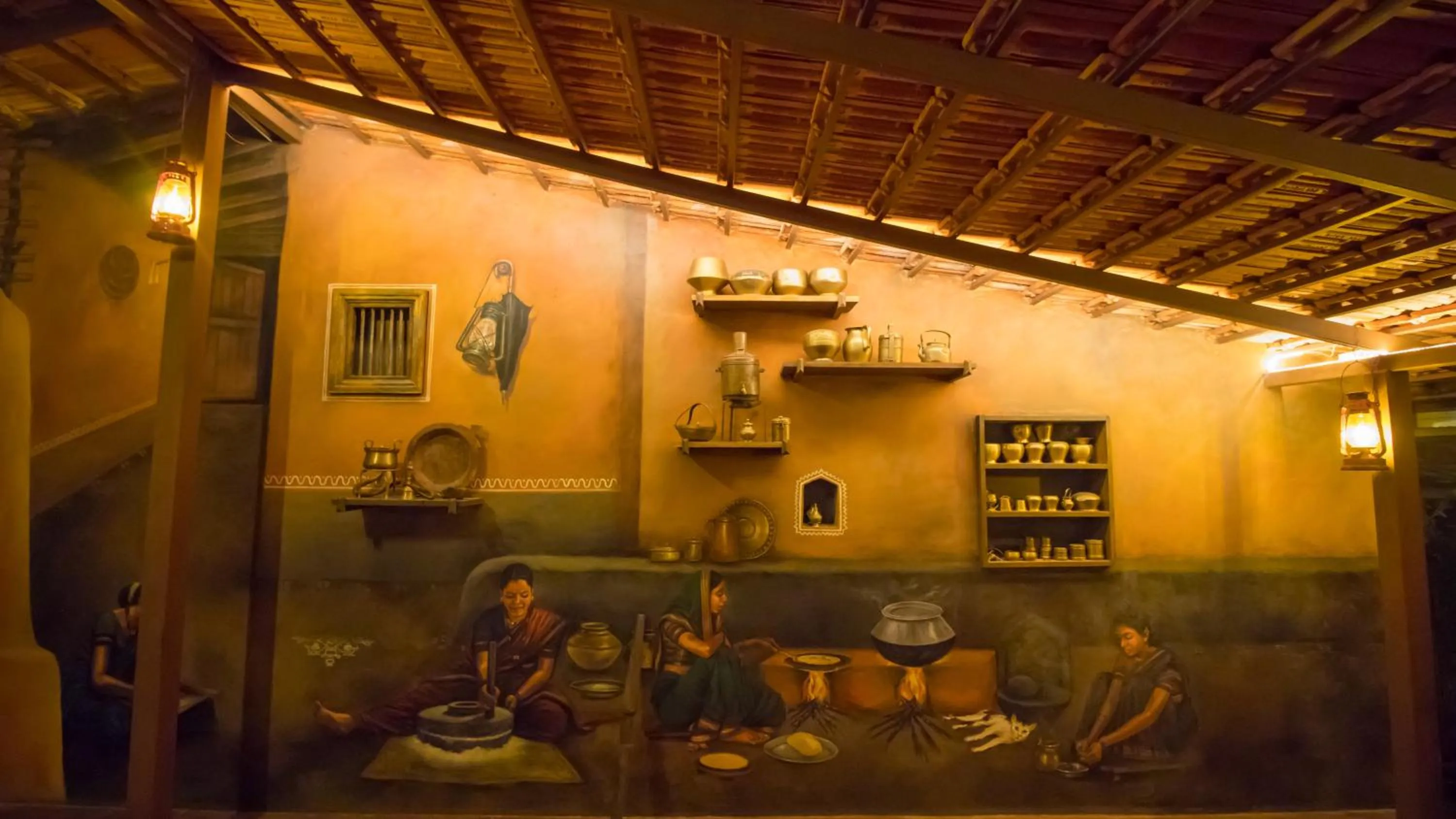 Restaurant/places to eat in Nisarg Resort