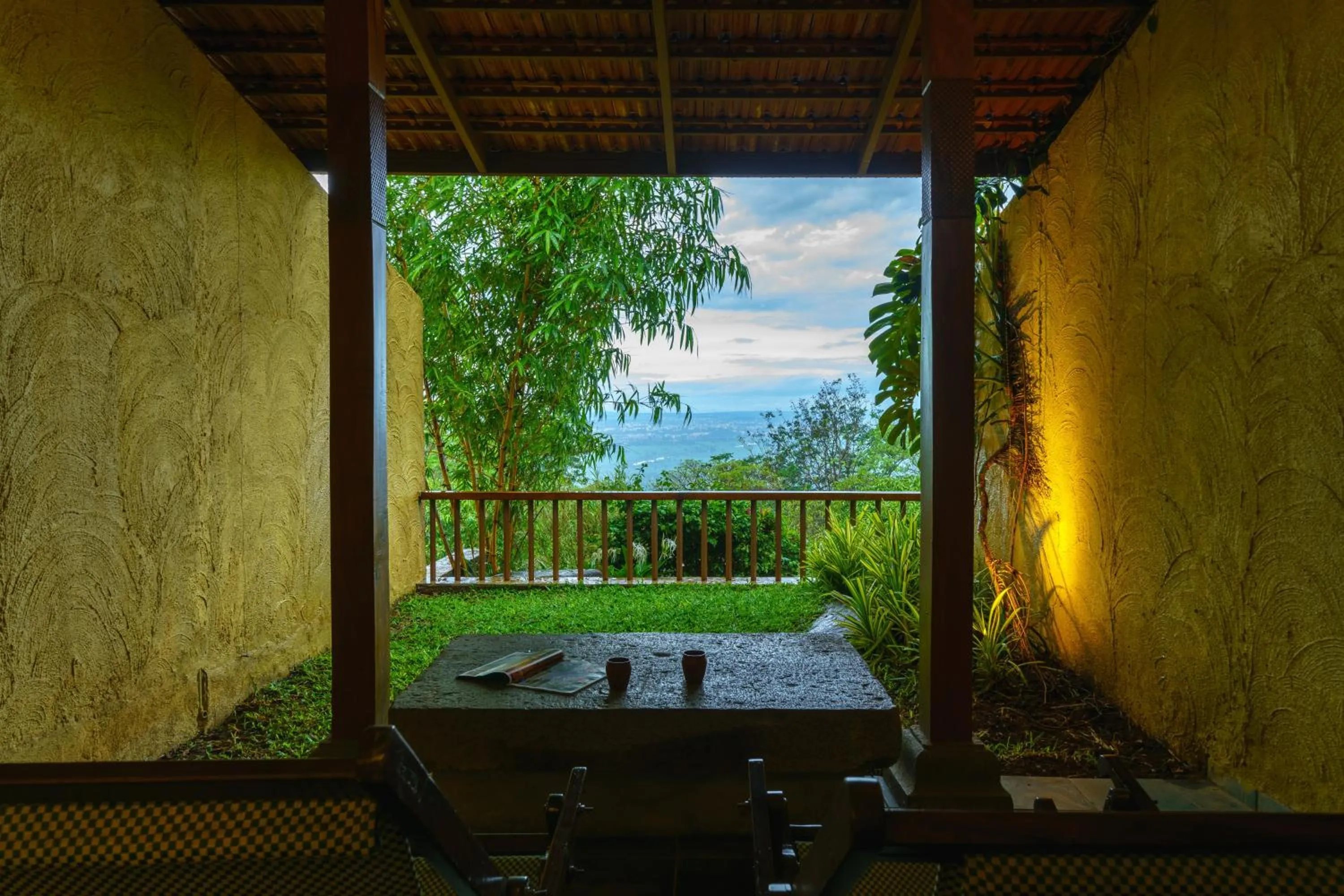 Patio in Nisarg Resort
