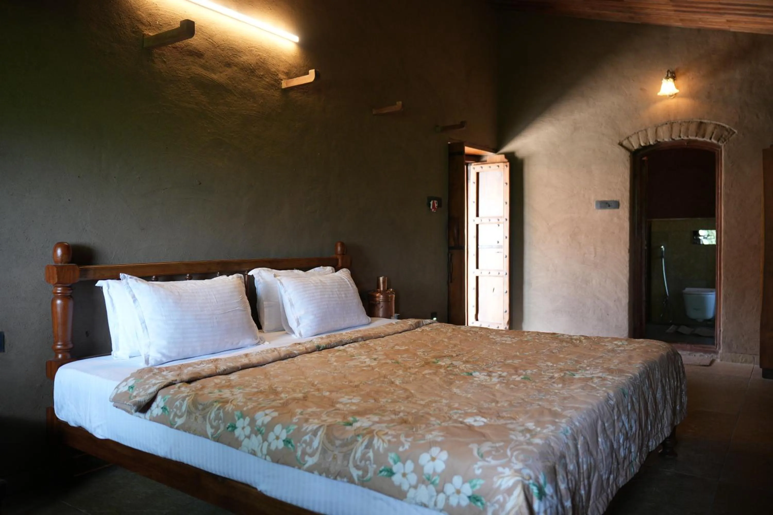 Bedroom in Nisarg Resort