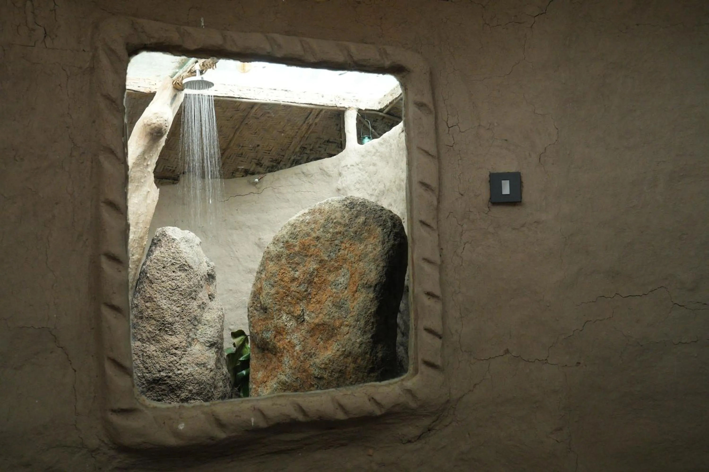 Shower in Nisarg Resort