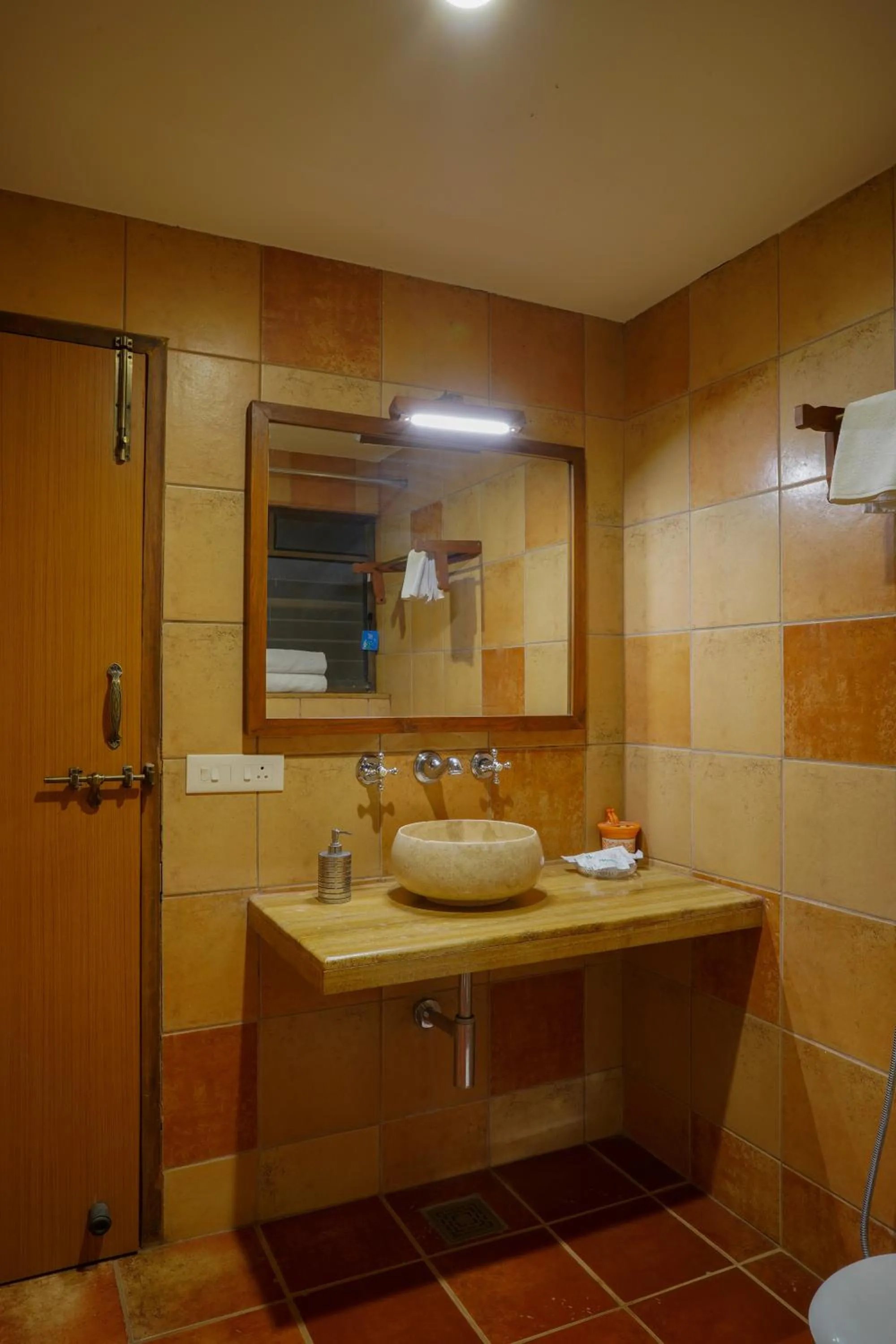 Shower in Nisarg Resort