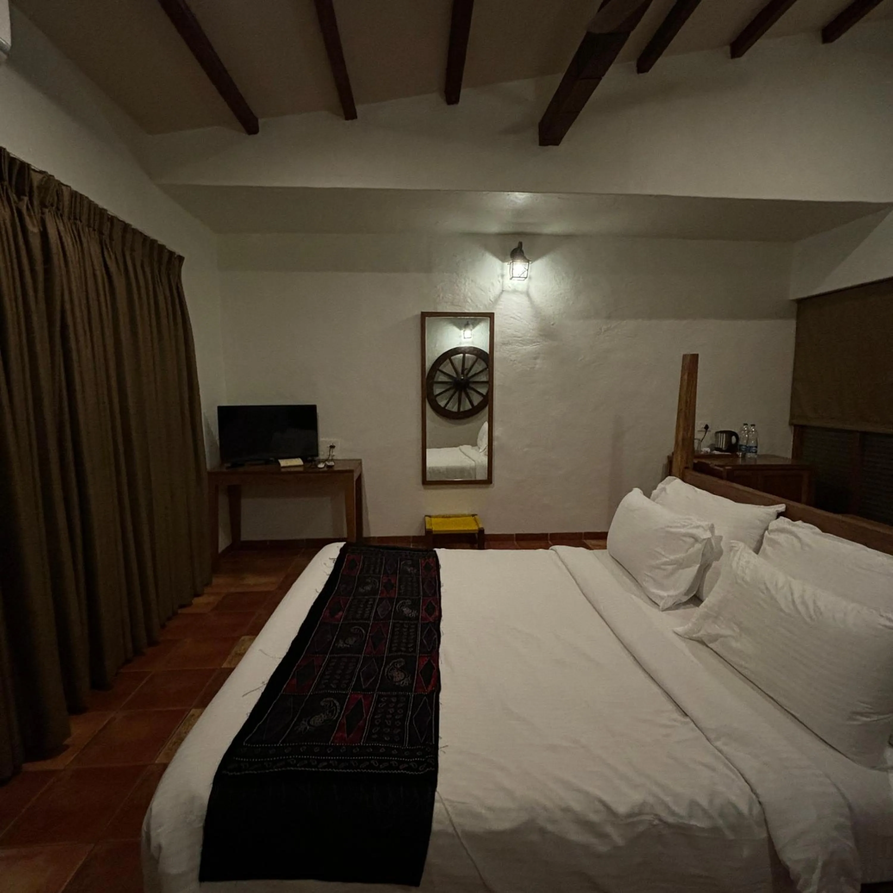 Bedroom in Nisarg Resort