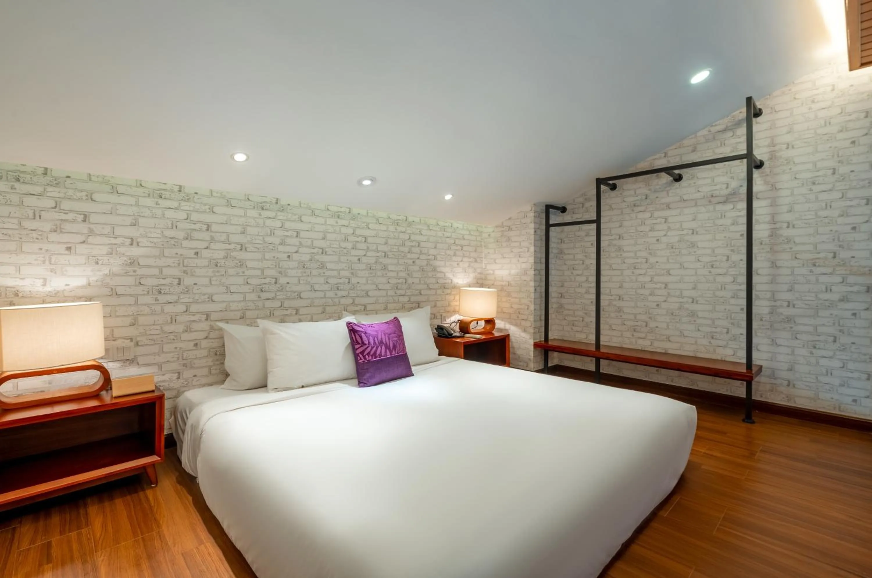 Bed in The Saga Hotel Hoi An