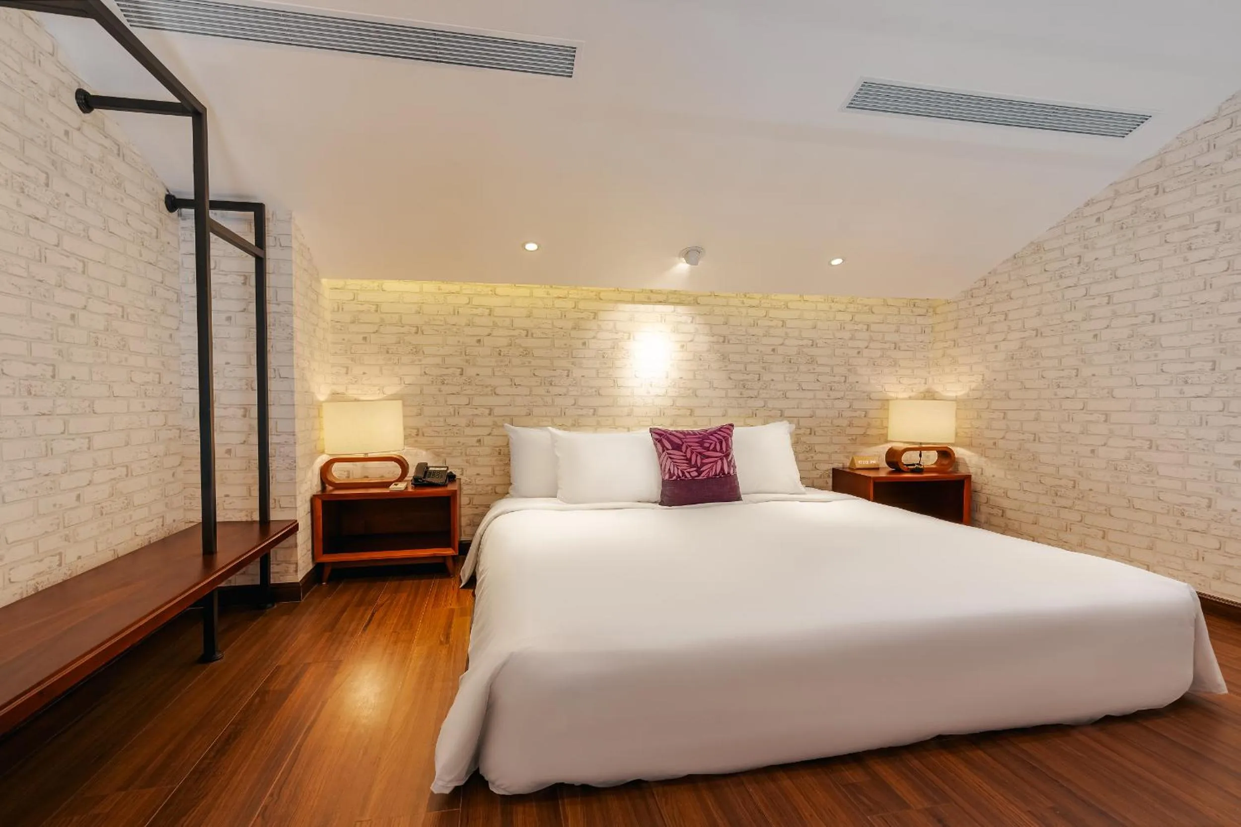 Bed in The Saga Hotel Hoi An