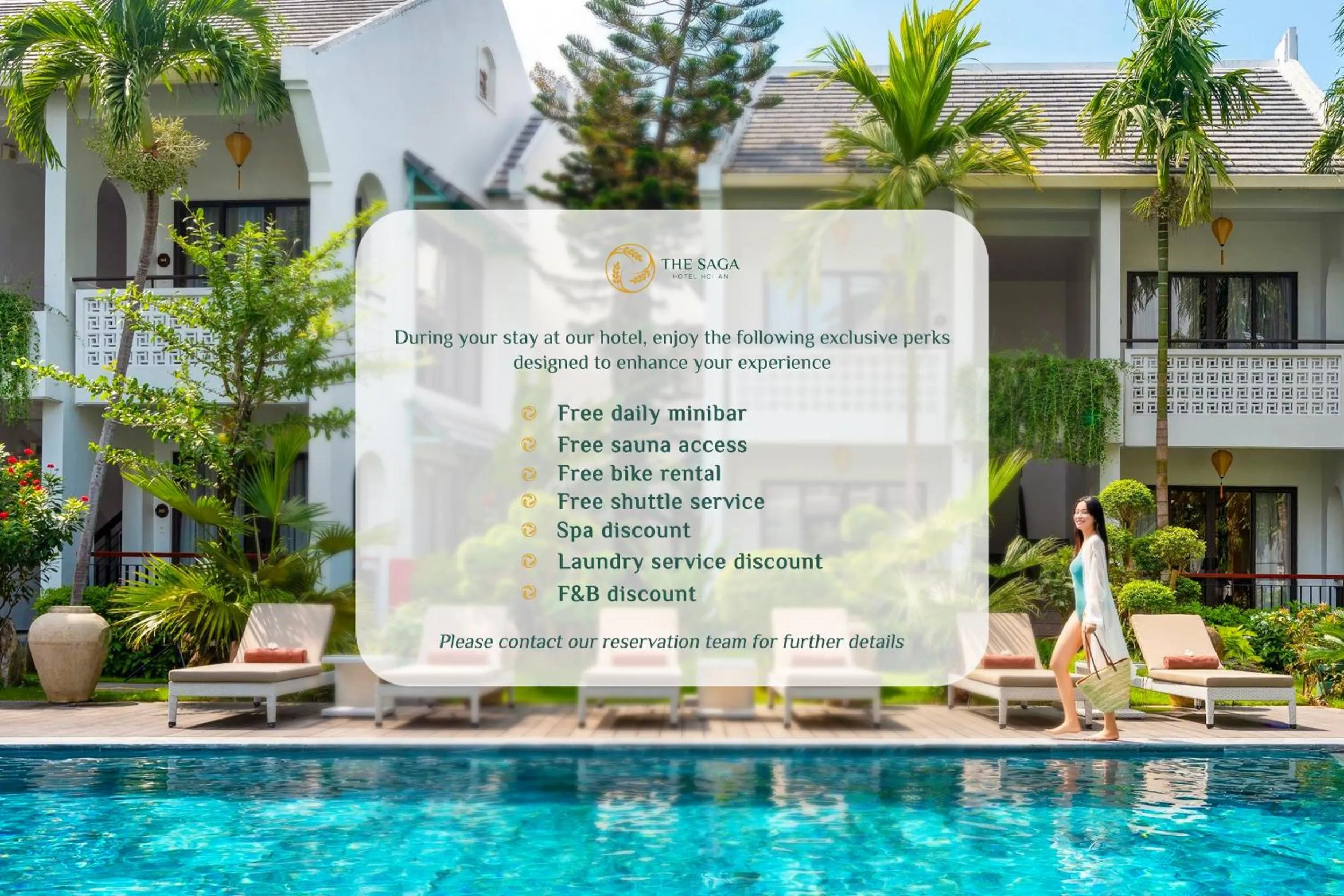 Sauna in The Saga Hotel Hoi An