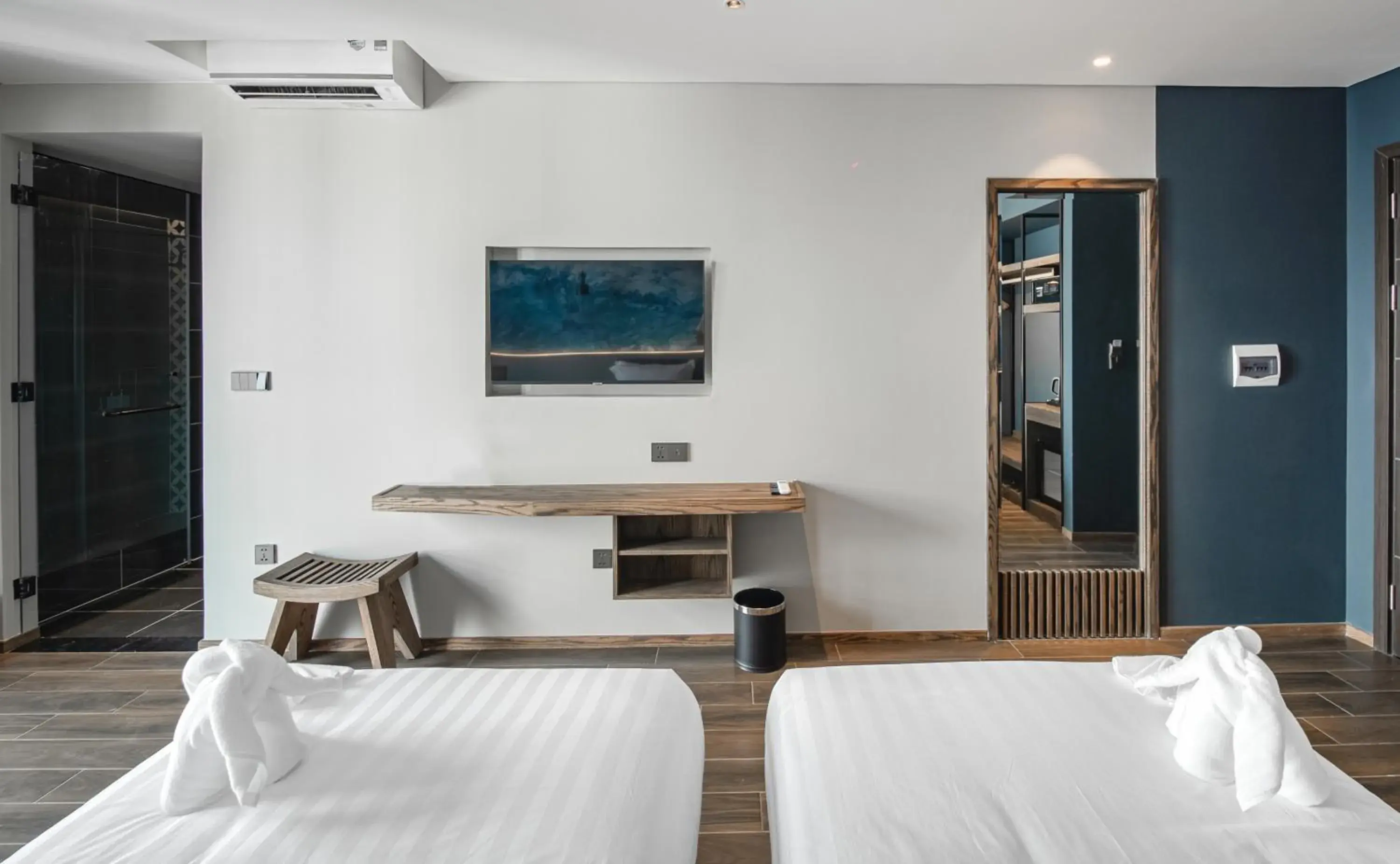 Bed in TK Phu Quoc Hotel - Grand World Phu Quoc Bed in TK Phu Quoc Hotel - Grand World Phu Quoc