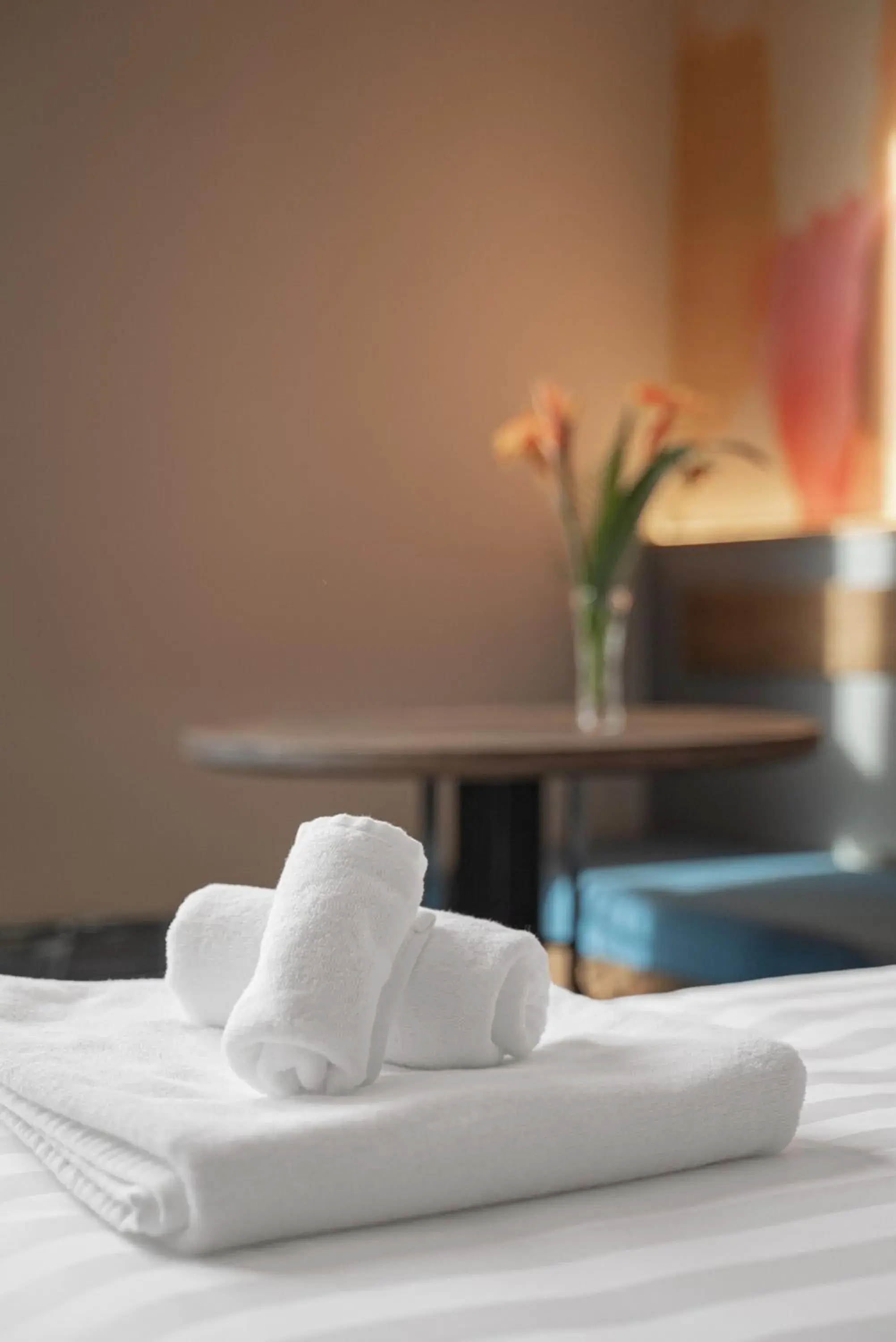 towels, Bed in TK Phu Quoc Hotel - Grand World Phu Quoc towels, Bed in TK Phu Quoc Hotel - Grand World Phu Quoc