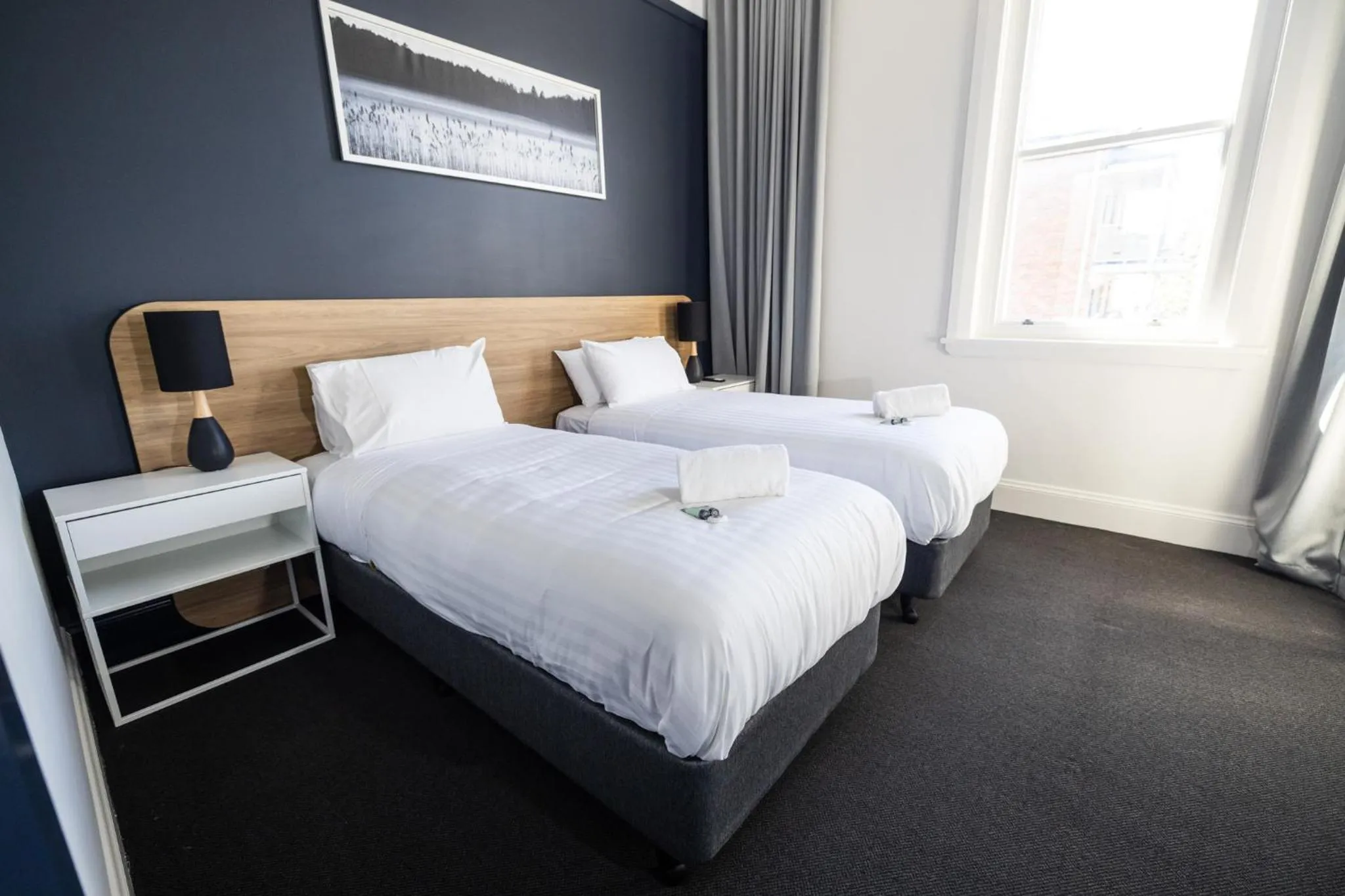 Bed in The Albion Hotel