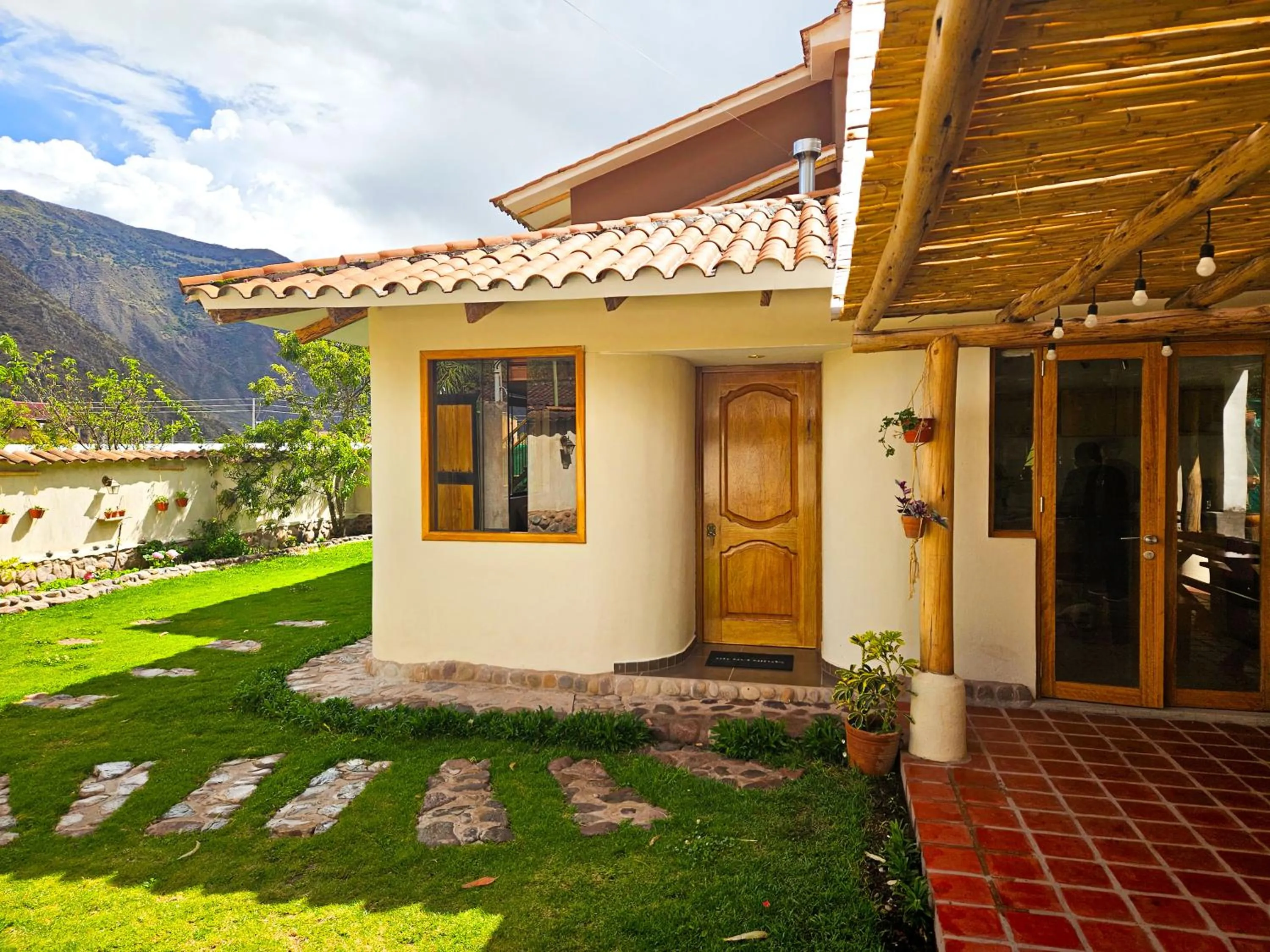 Patio in Hotel and Country House Valle Sagrado de los Incas