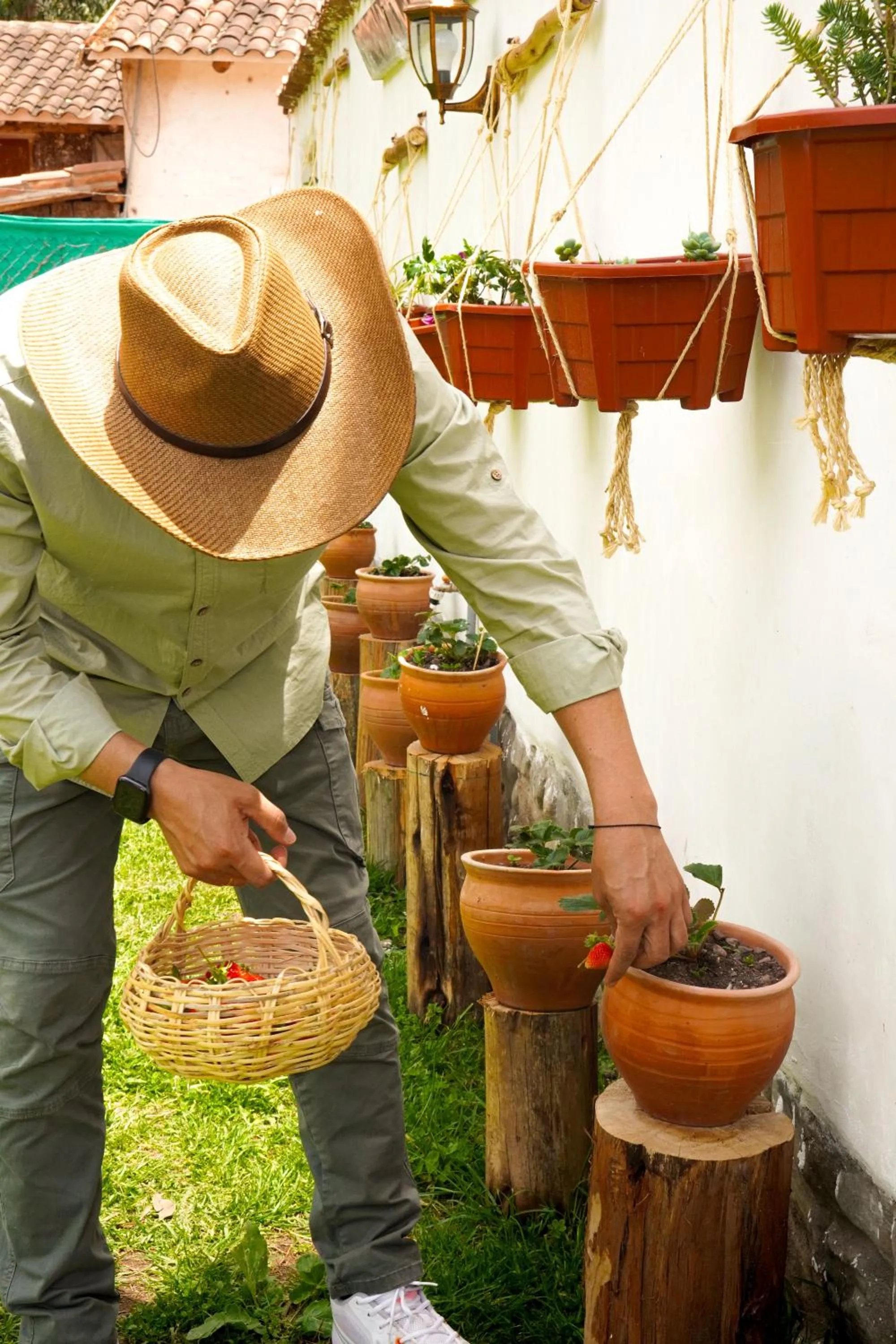 Garden in Hotel and Country House Valle Sagrado de los Incas