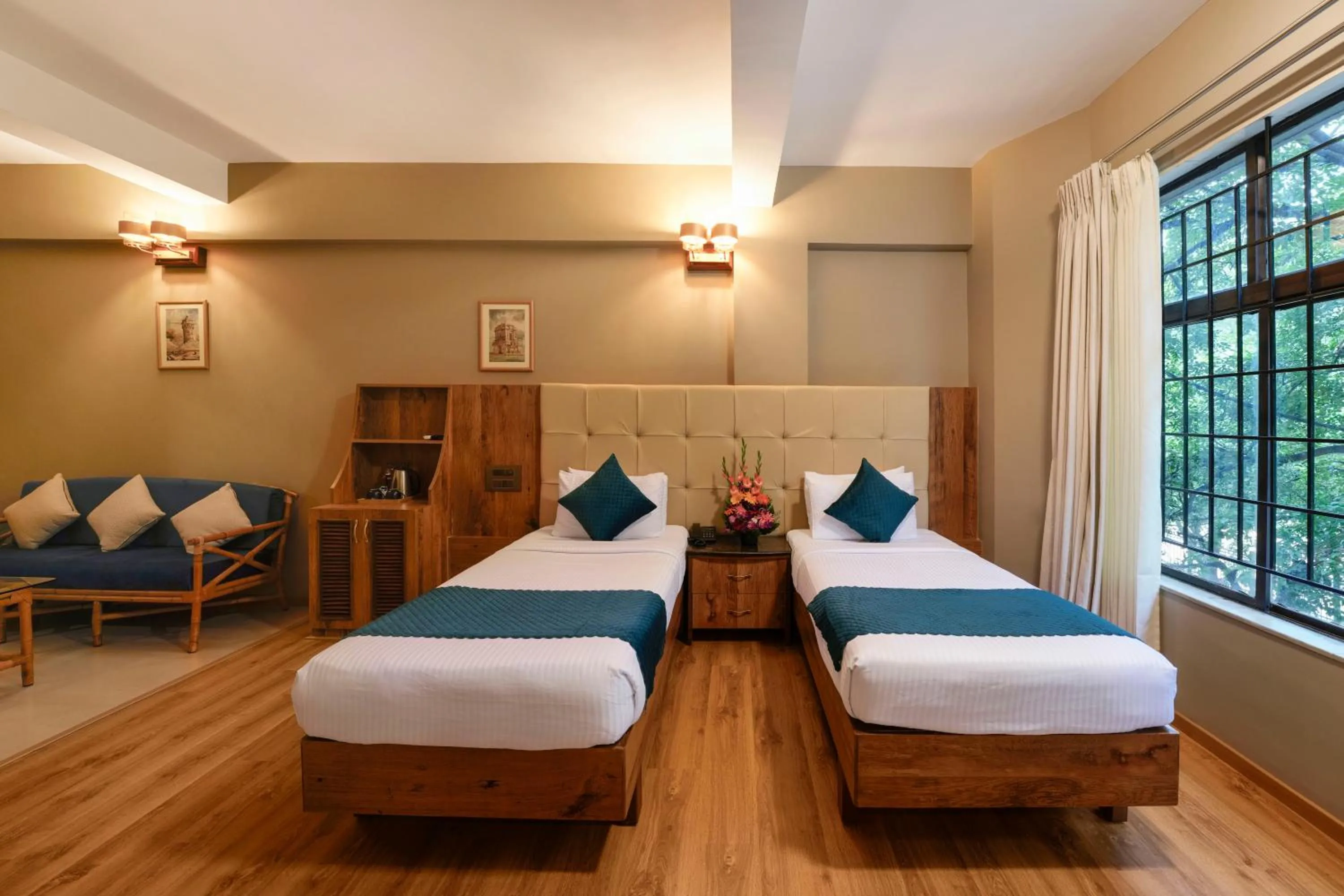 Bed in Cross Roads Inn