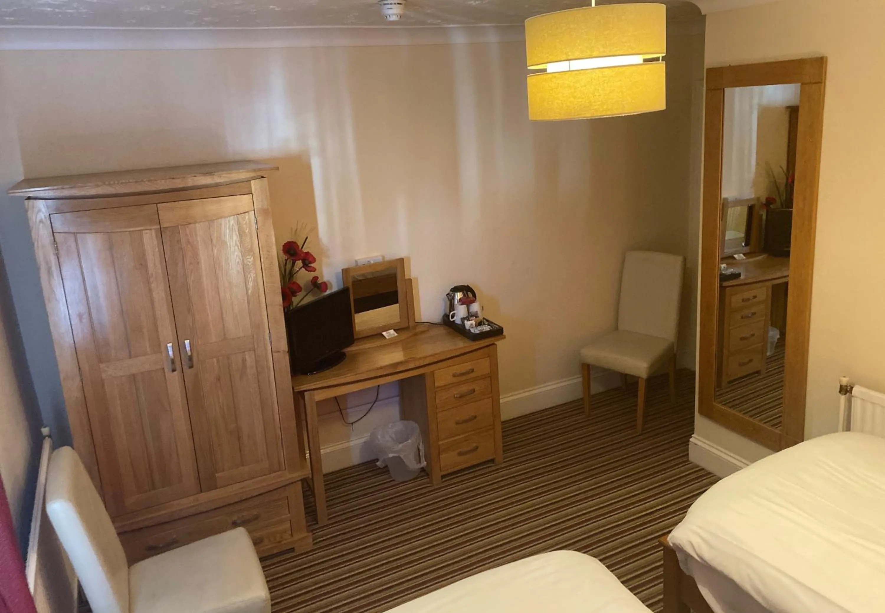 Bed in Boars Head Hotel