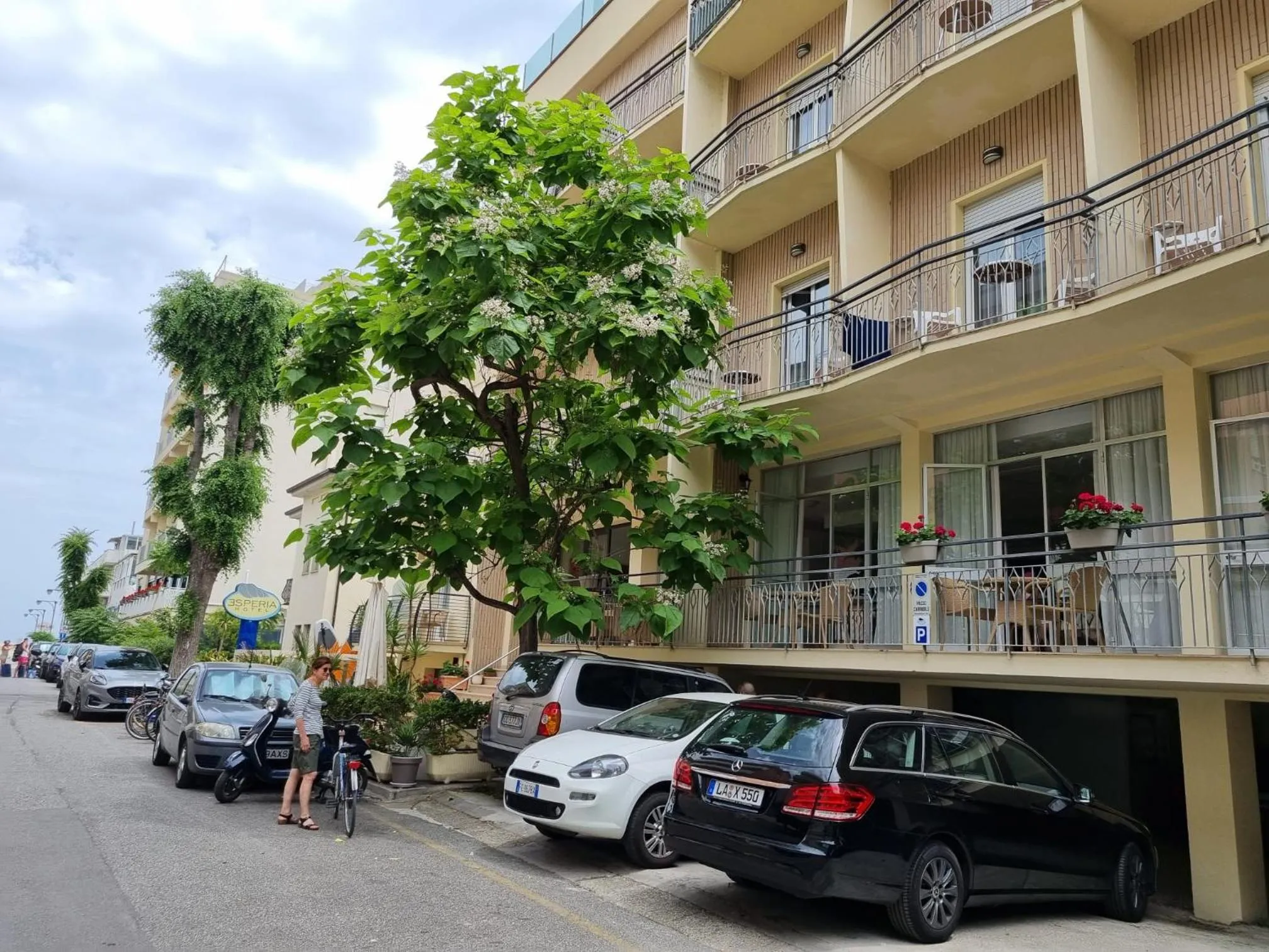 Property building in Hotel Esperia