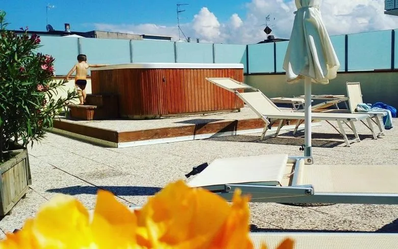 Balcony/Terrace in Hotel Esperia