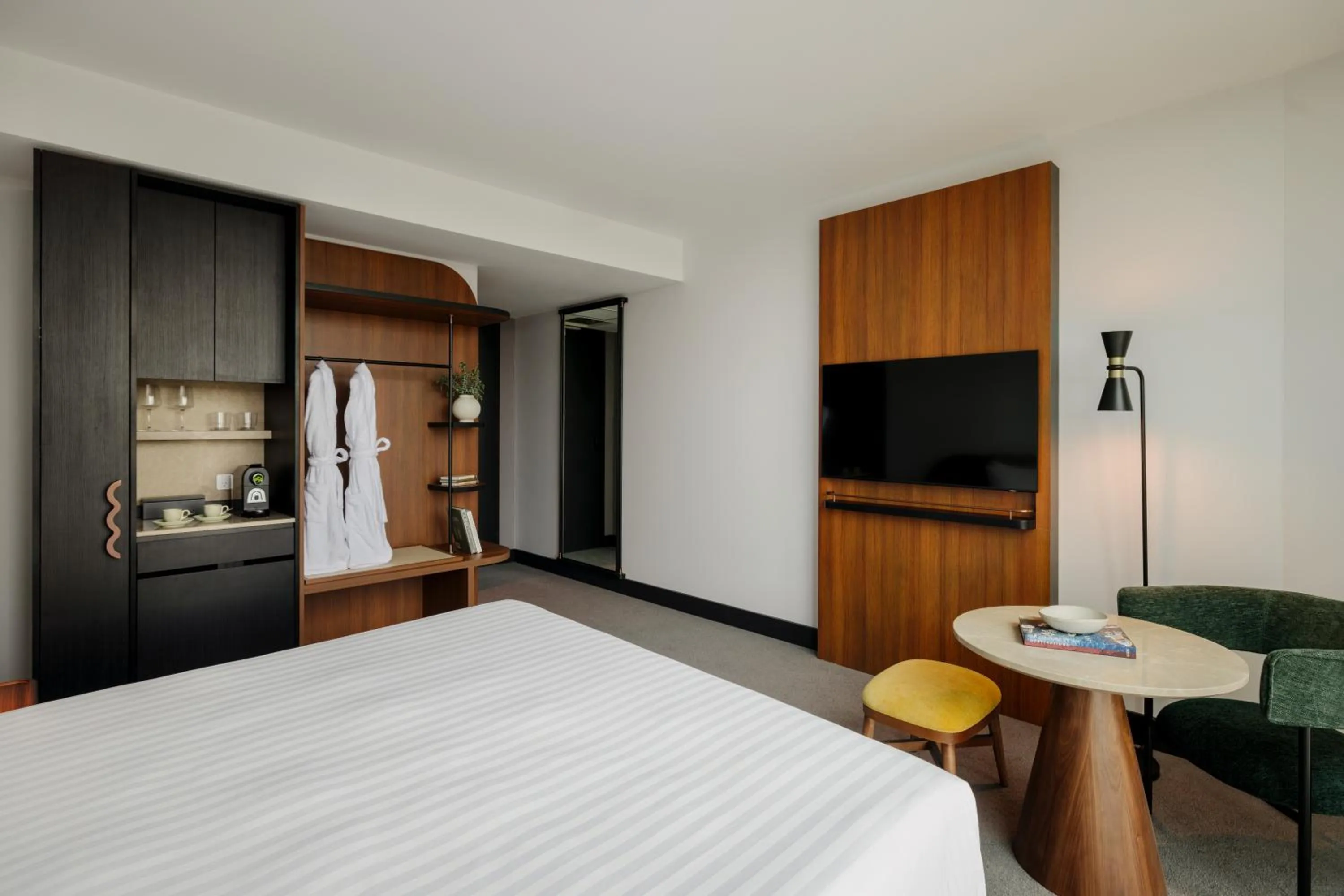 Bed in Crowne Plaza Adelaide Mawson Lakes by IHG