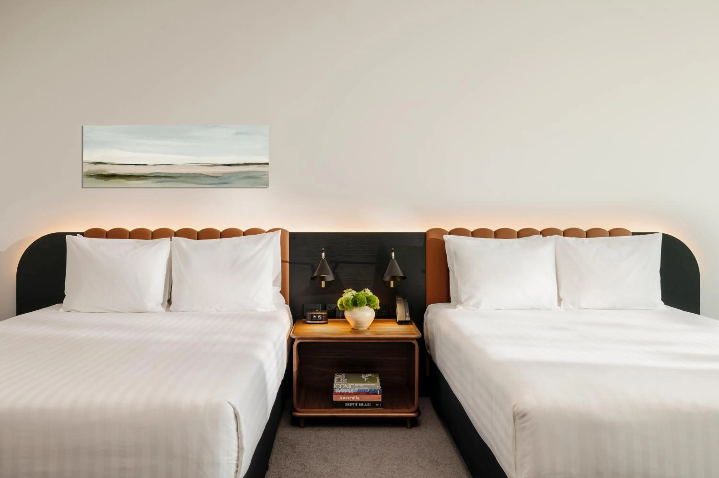 Bed in Crowne Plaza Adelaide Mawson Lakes by IHG