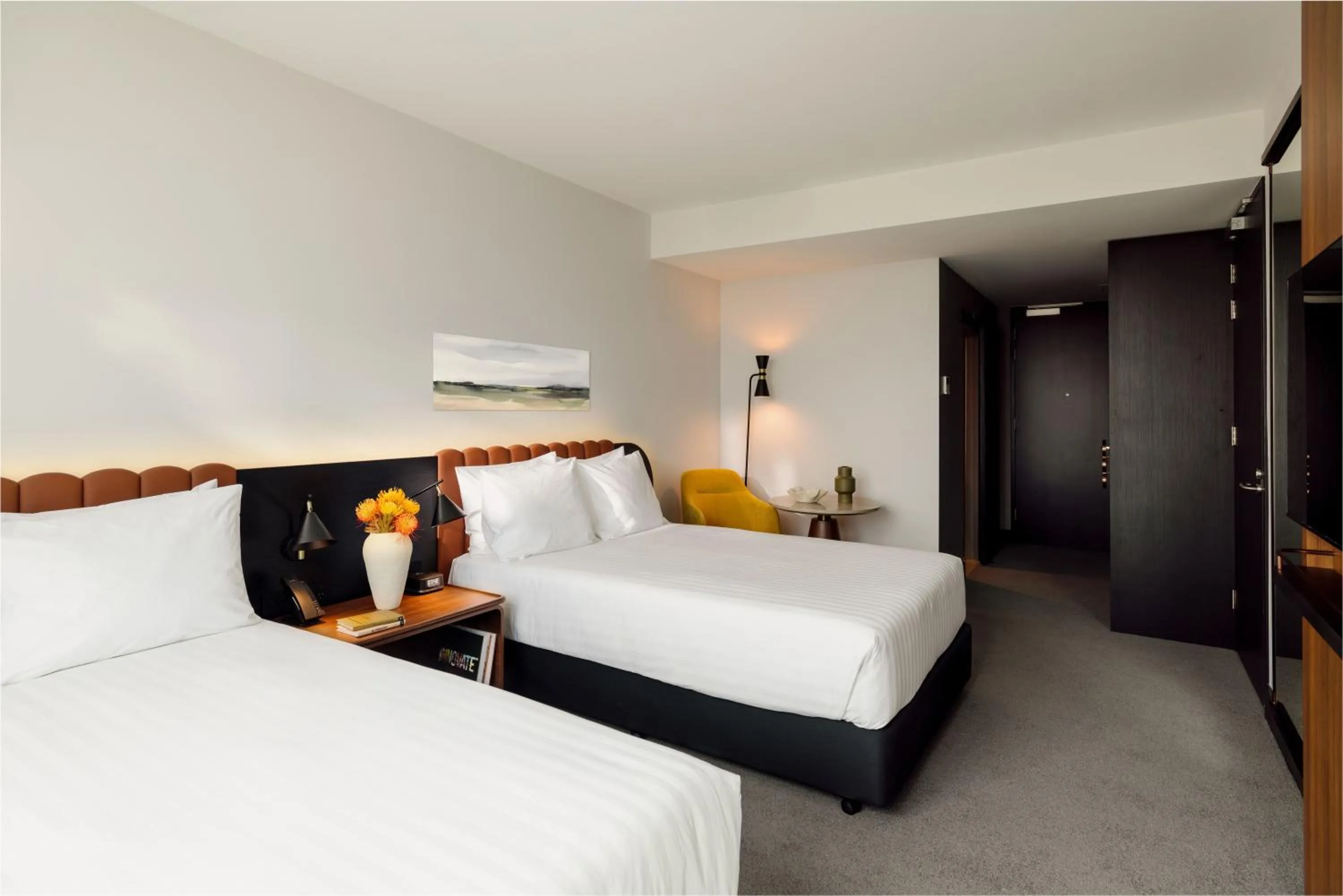Bed in Crowne Plaza Adelaide Mawson Lakes by IHG