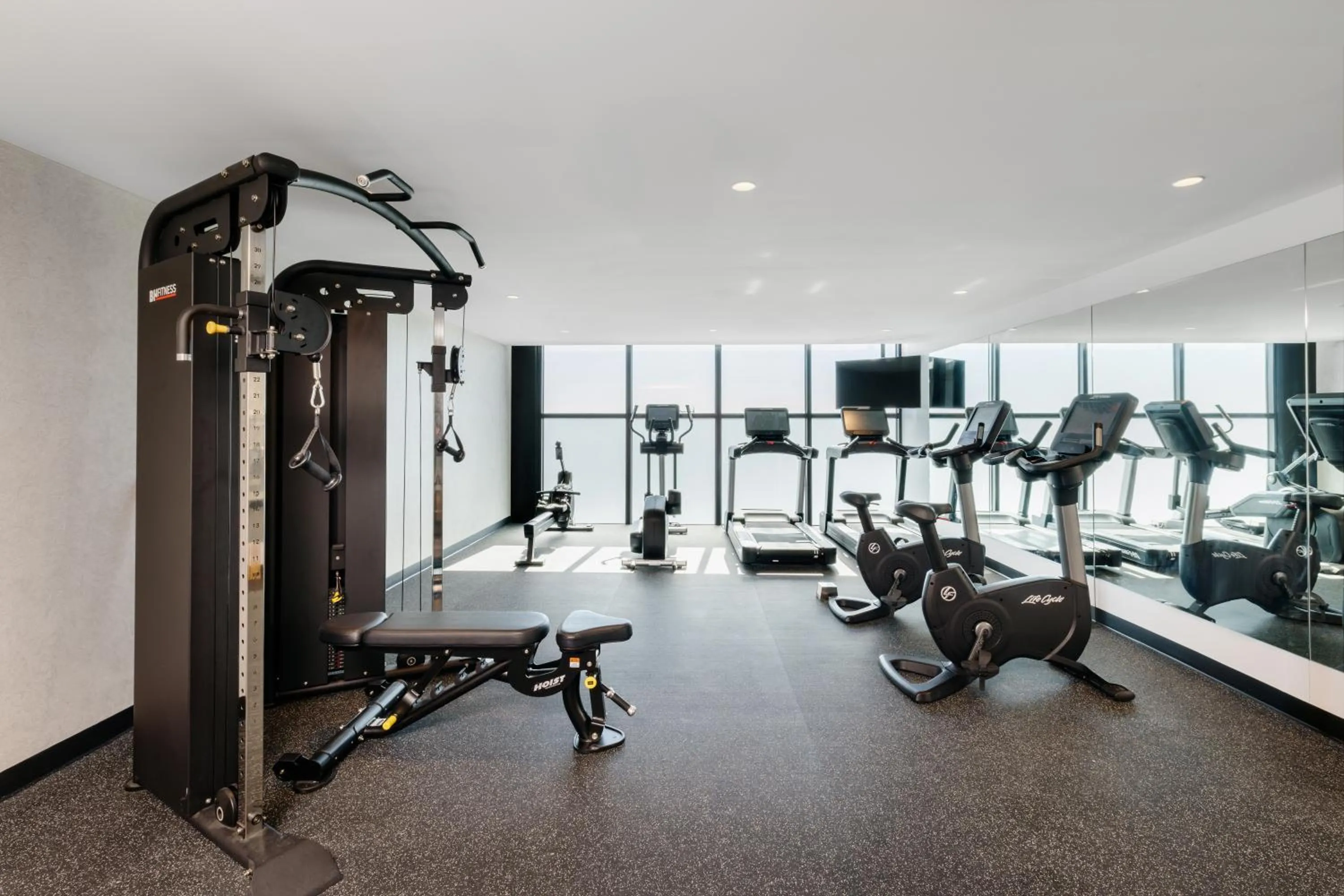 Fitness centre/facilities in Crowne Plaza Adelaide Mawson Lakes by IHG