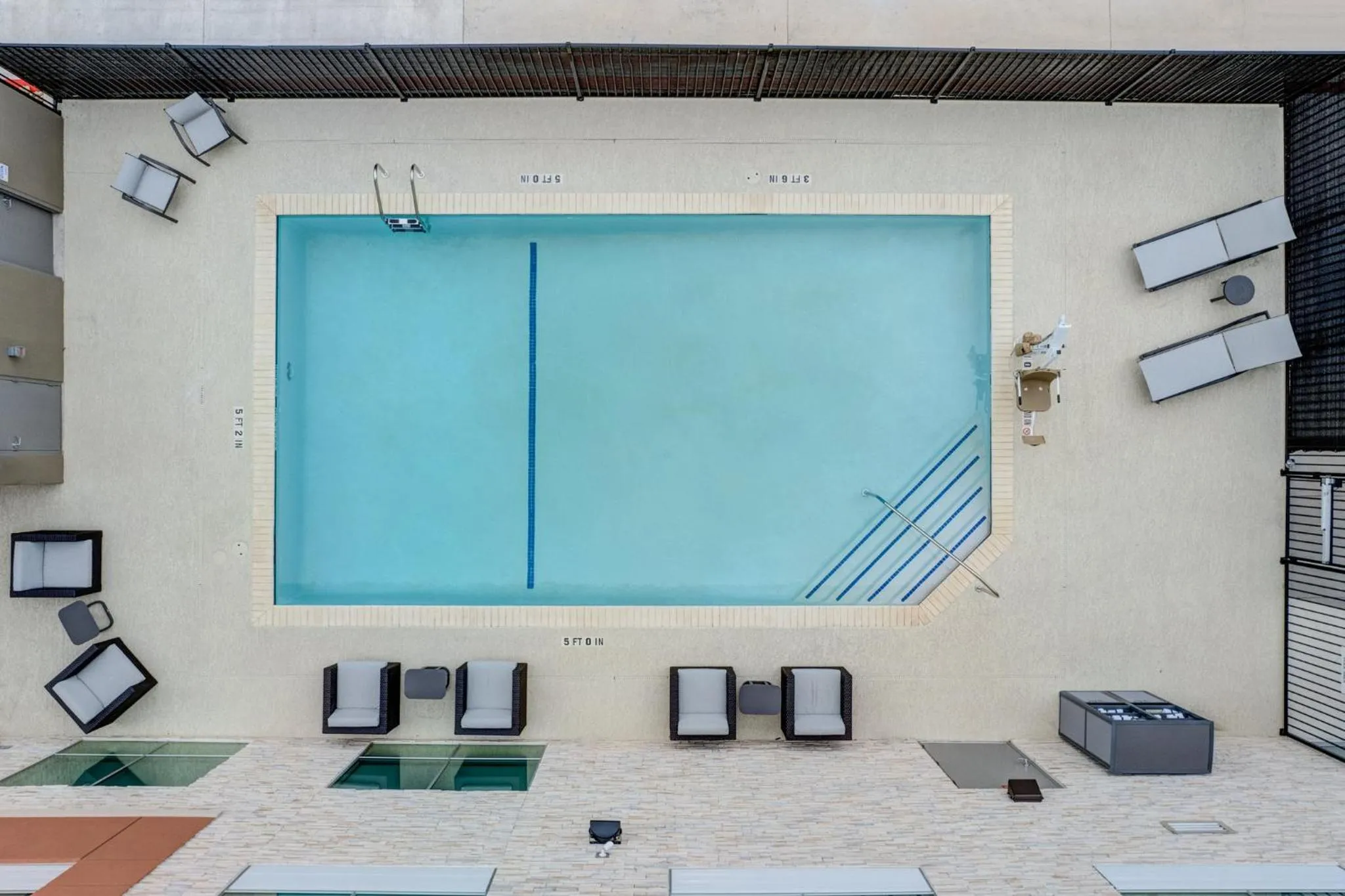 Swimming pool in Holiday Inn Express & Suites Austin Airport East by IHG