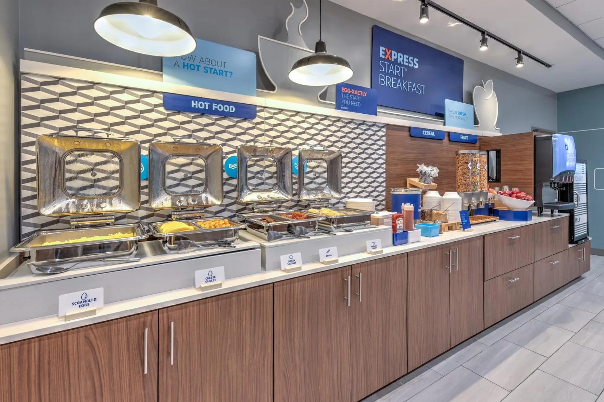 Breakfast in Holiday Inn Express & Suites Austin Airport East by IHG