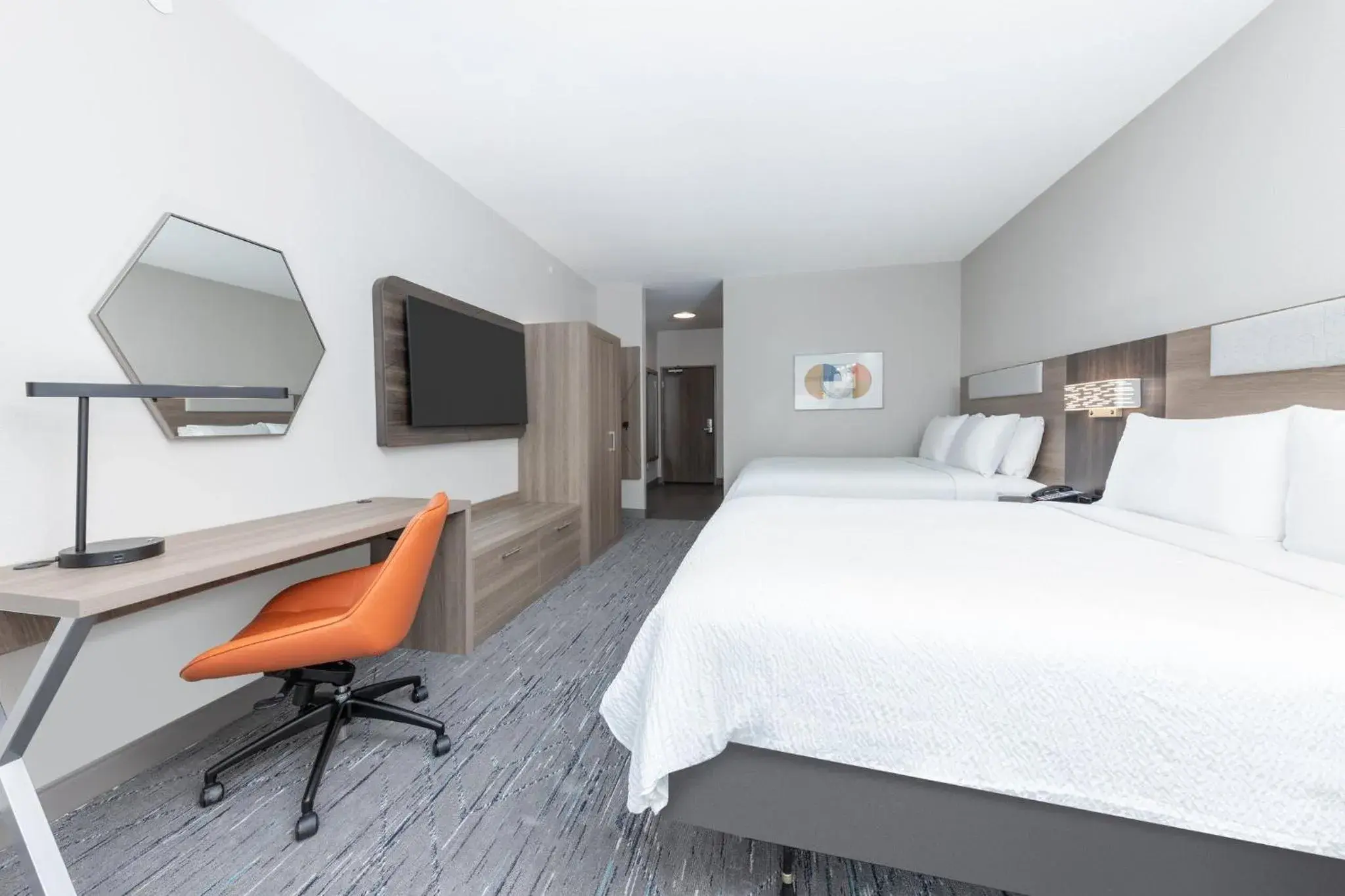 Queen Room with Two Queen Beds - Hearing Accessible/Non-Smoking in Holiday Inn Express & Suites Austin Airport East by IHG Queen Room with Two Queen Beds - Hearing Accessible/Non-Smoking in Holiday Inn Express & Suites Austin Airport East by IHG