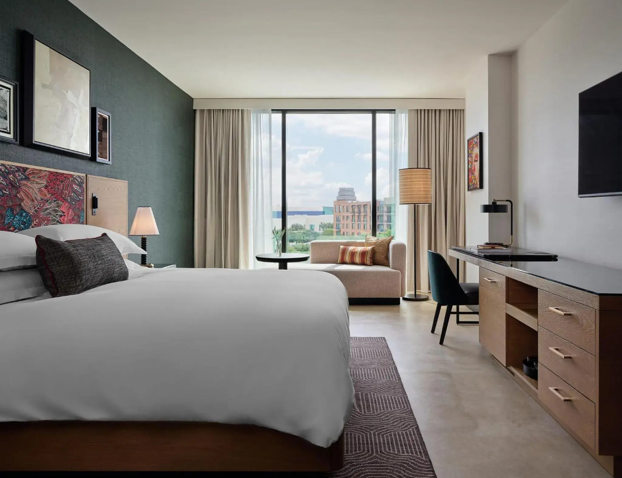 Bedroom, Bed in Kimpton Santo San Antonio - Riverwalk by IHG Bedroom, Bed in Kimpton Santo San Antonio - Riverwalk by IHG