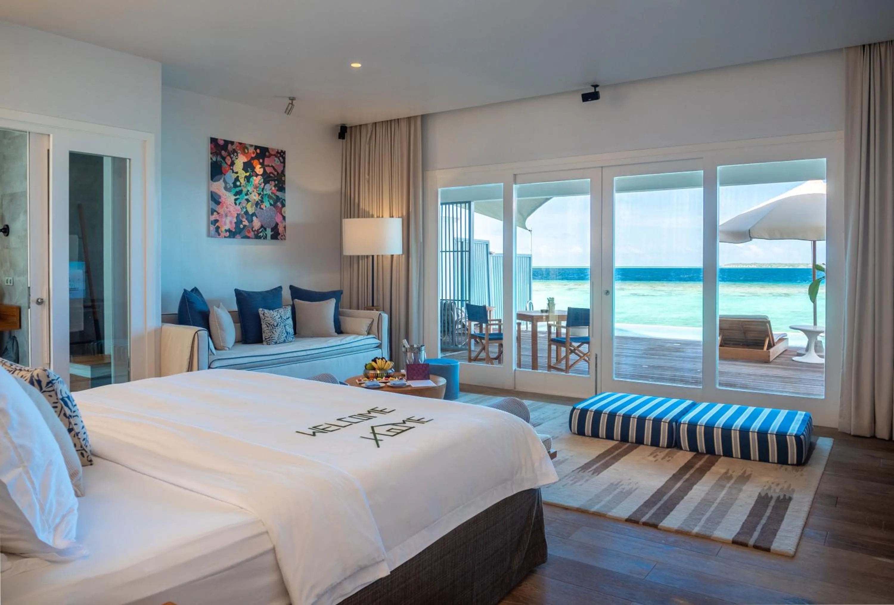 Photo of the whole room, Bed in Amilla Maldives