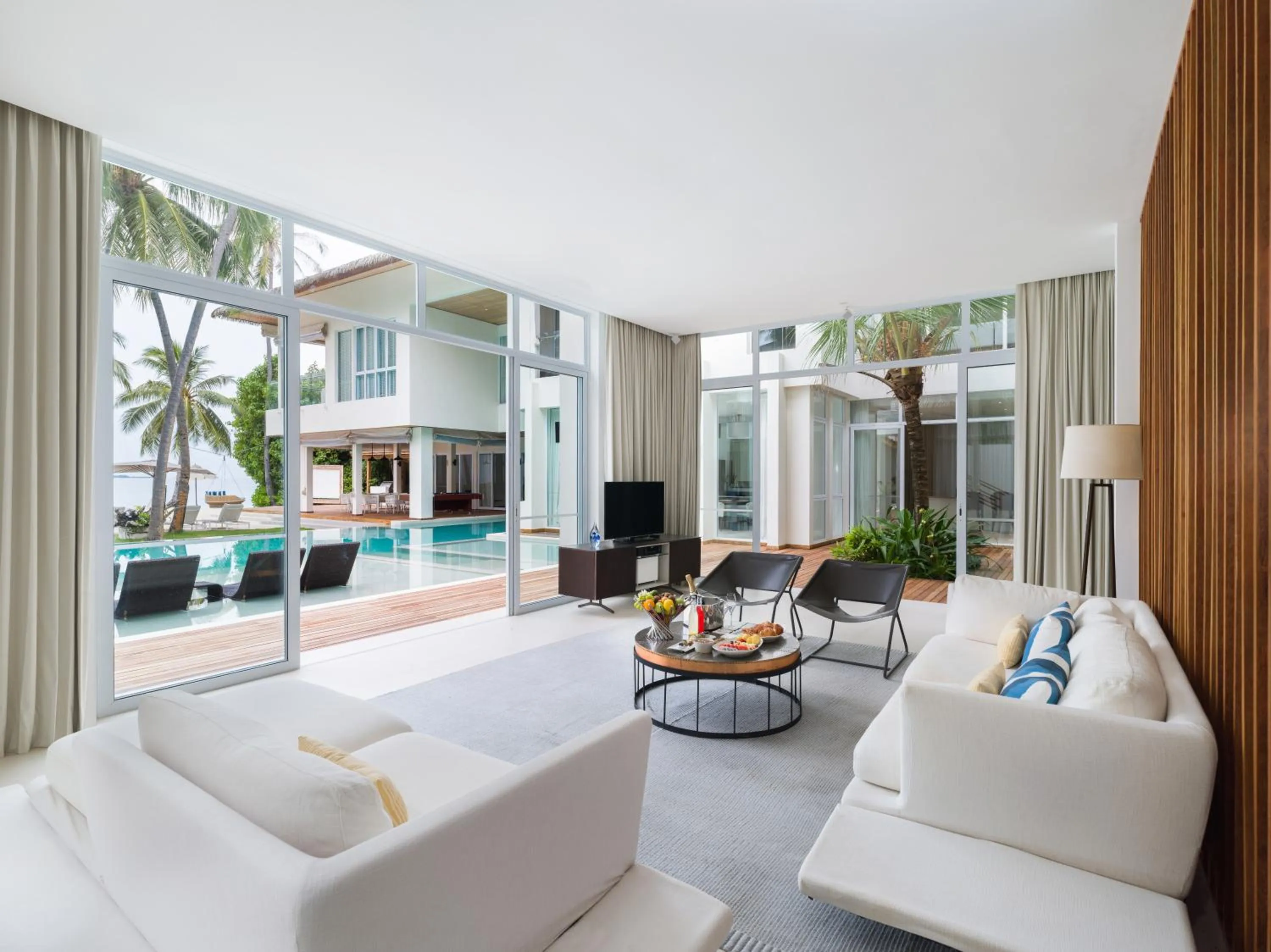 Living room in Amilla Maldives