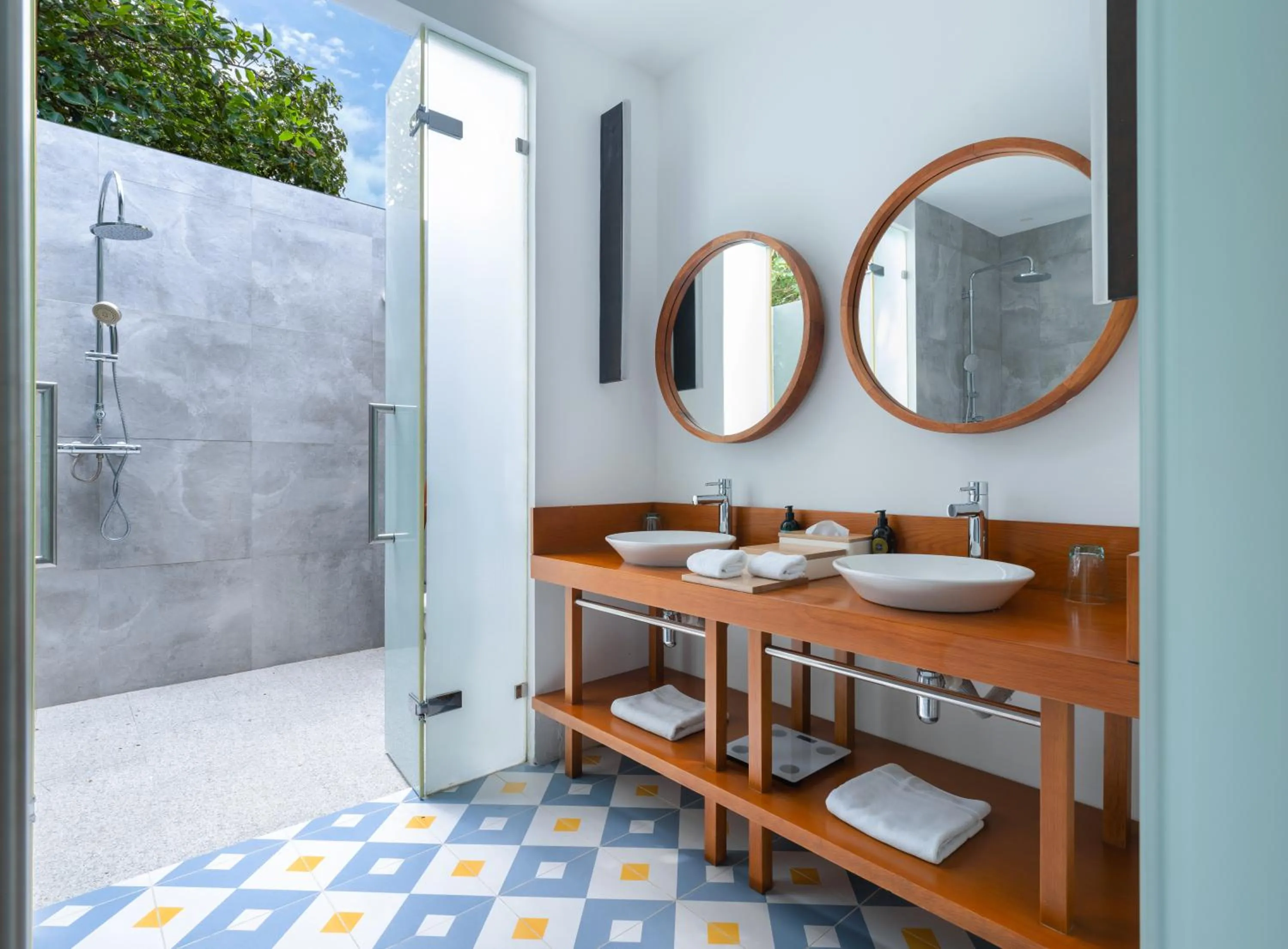 Bathroom in Amilla Maldives