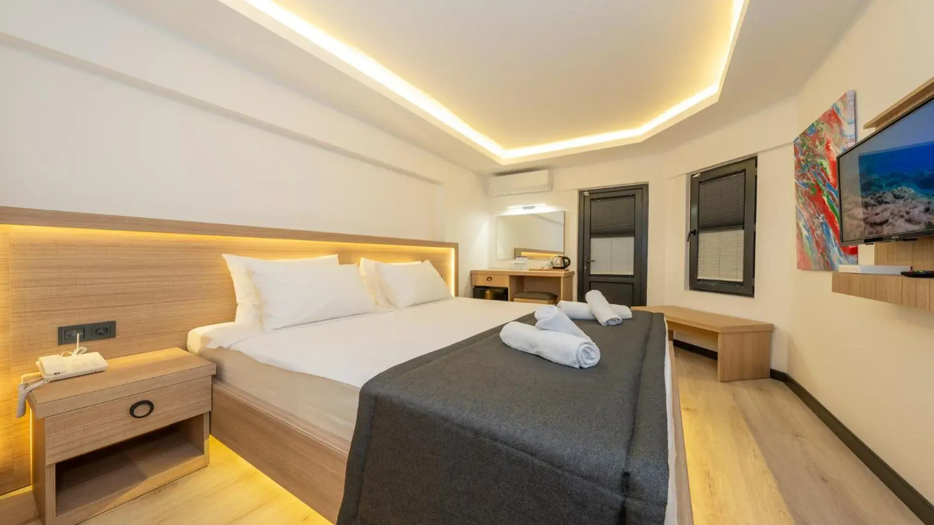 Bed in Skykhan Otel Bed in Skykhan Otel