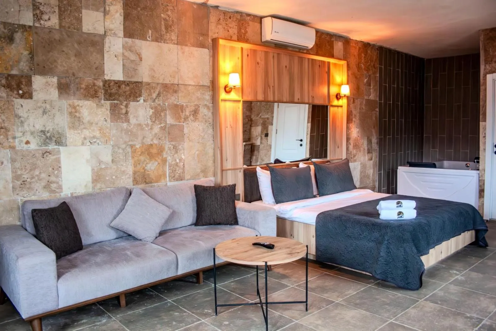 Bed in 216 North Hotel