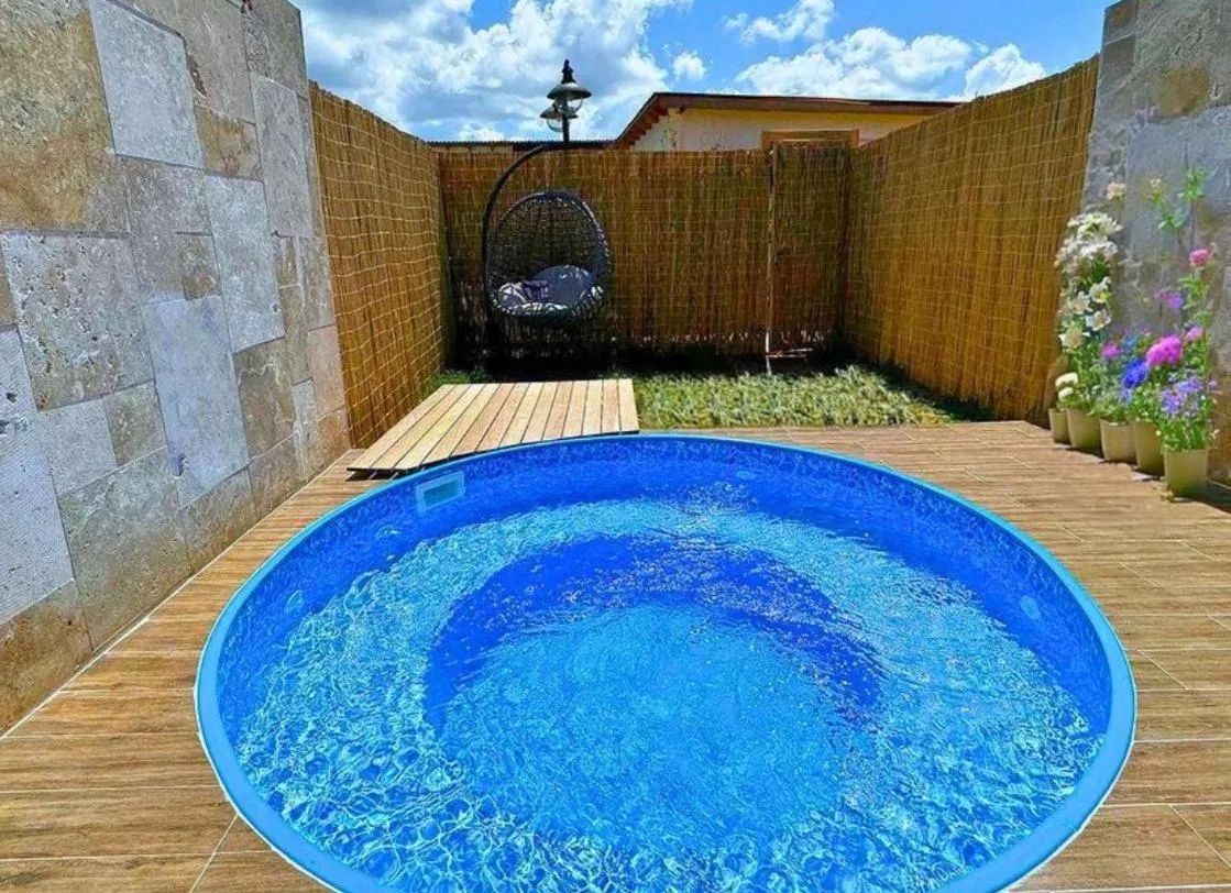 Garden view in 216 North Hotel